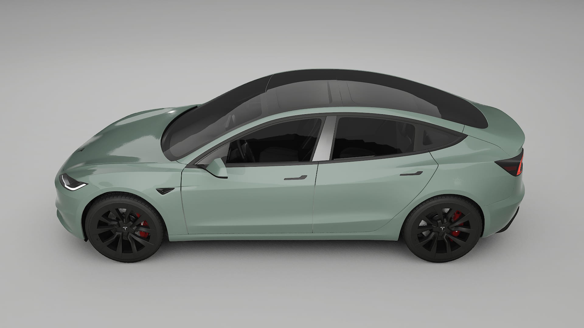 Tesla Model3 Highland PPF Fólie | CINDER TPU PPF - kompletní pre-cut kit