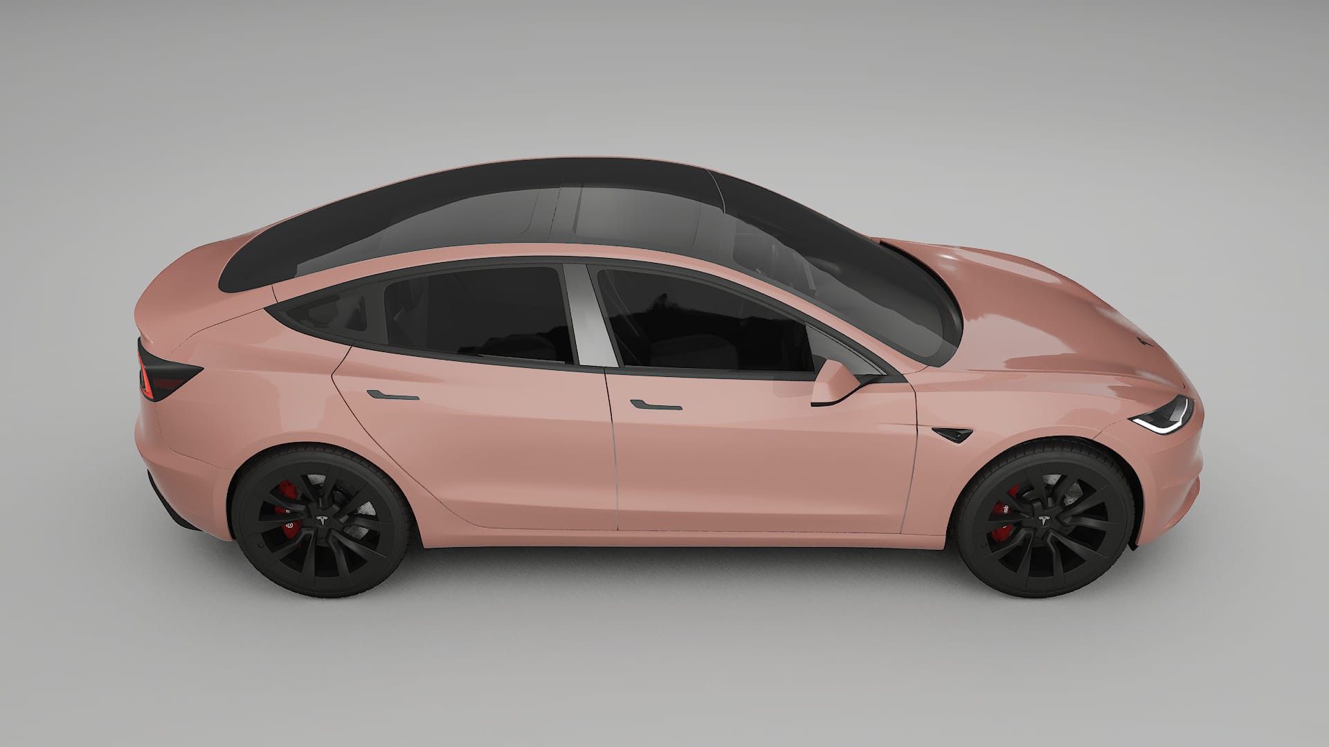 Tesla Model3 Highland PPF Fólie | BLUSH TPU PPF - kompletní pre-cut kit