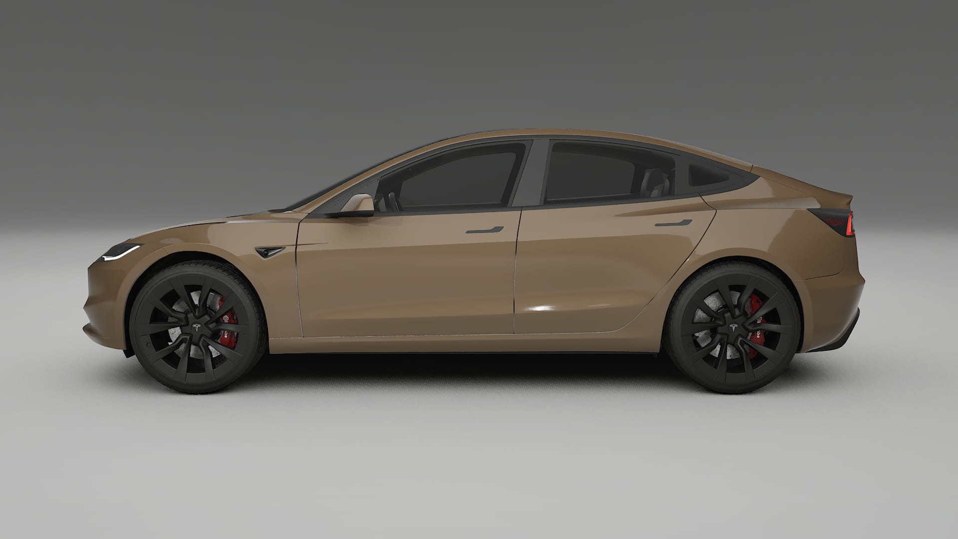 Tesla Model3 Highland PPF Fólie | SAHARA TPU PPF - kompletní pre-cut kit