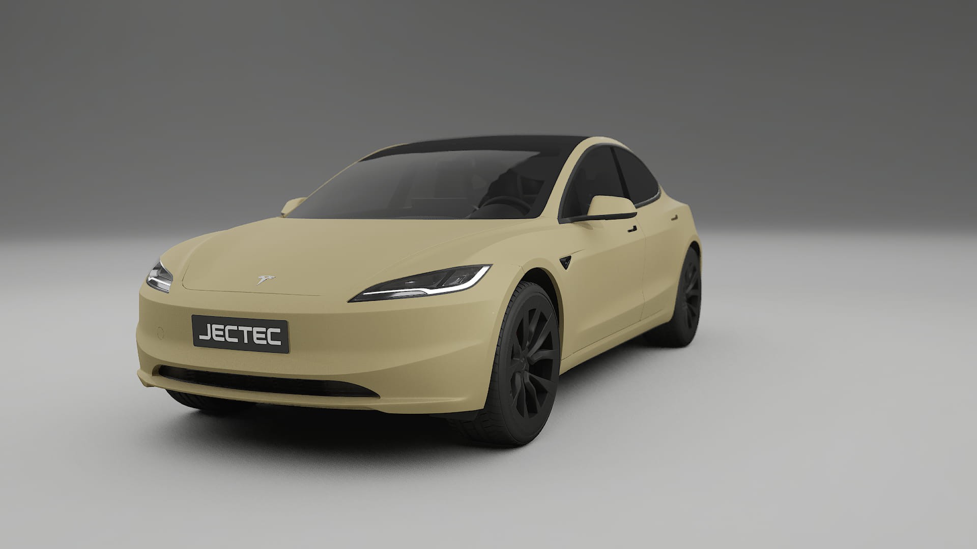 Tesla Model3 Highland PPF Fólie | SAND TPU PPF - kompletní pre-cut kit