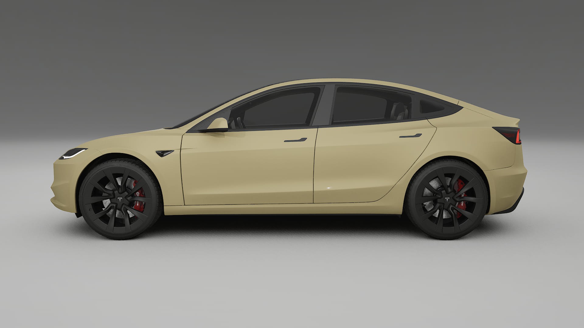 Tesla Model3 Highland PPF Fólie | SAND TPU PPF - kompletní pre-cut kit