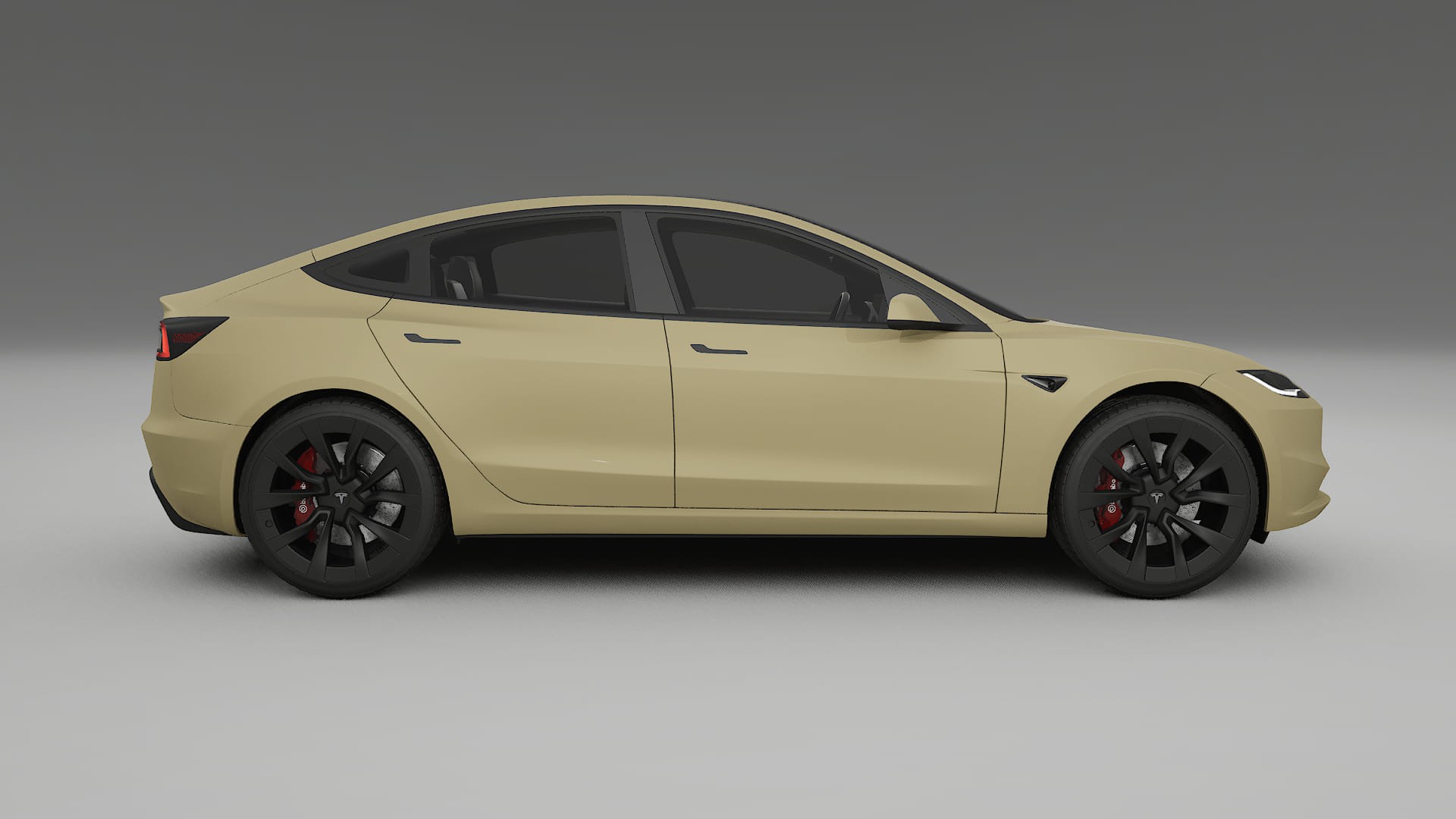Tesla Model3 Highland PPF Fólie | SAND TPU PPF - kompletní pre-cut kit