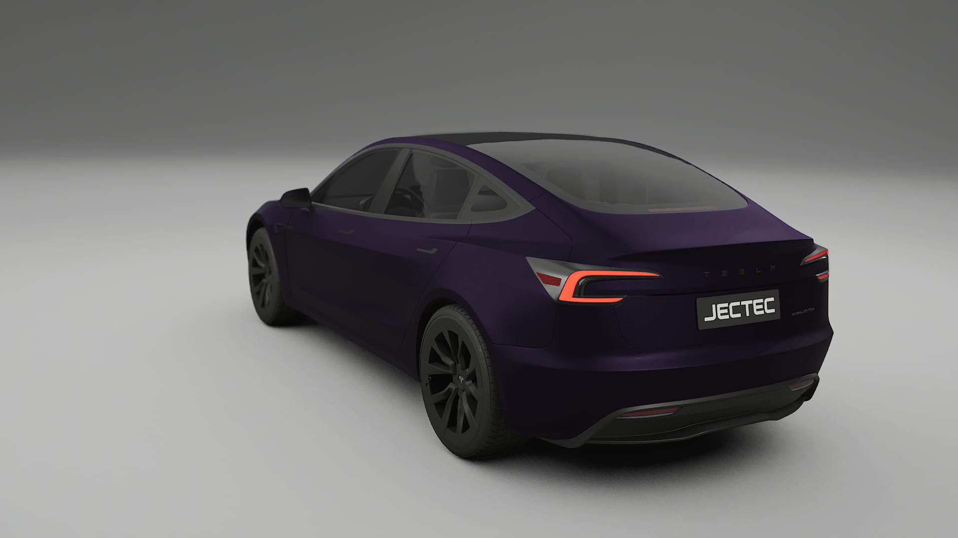 Tesla Model3 Highland PPF Fólie | VIOLET TPU PPF - kompletní pre-cut kit