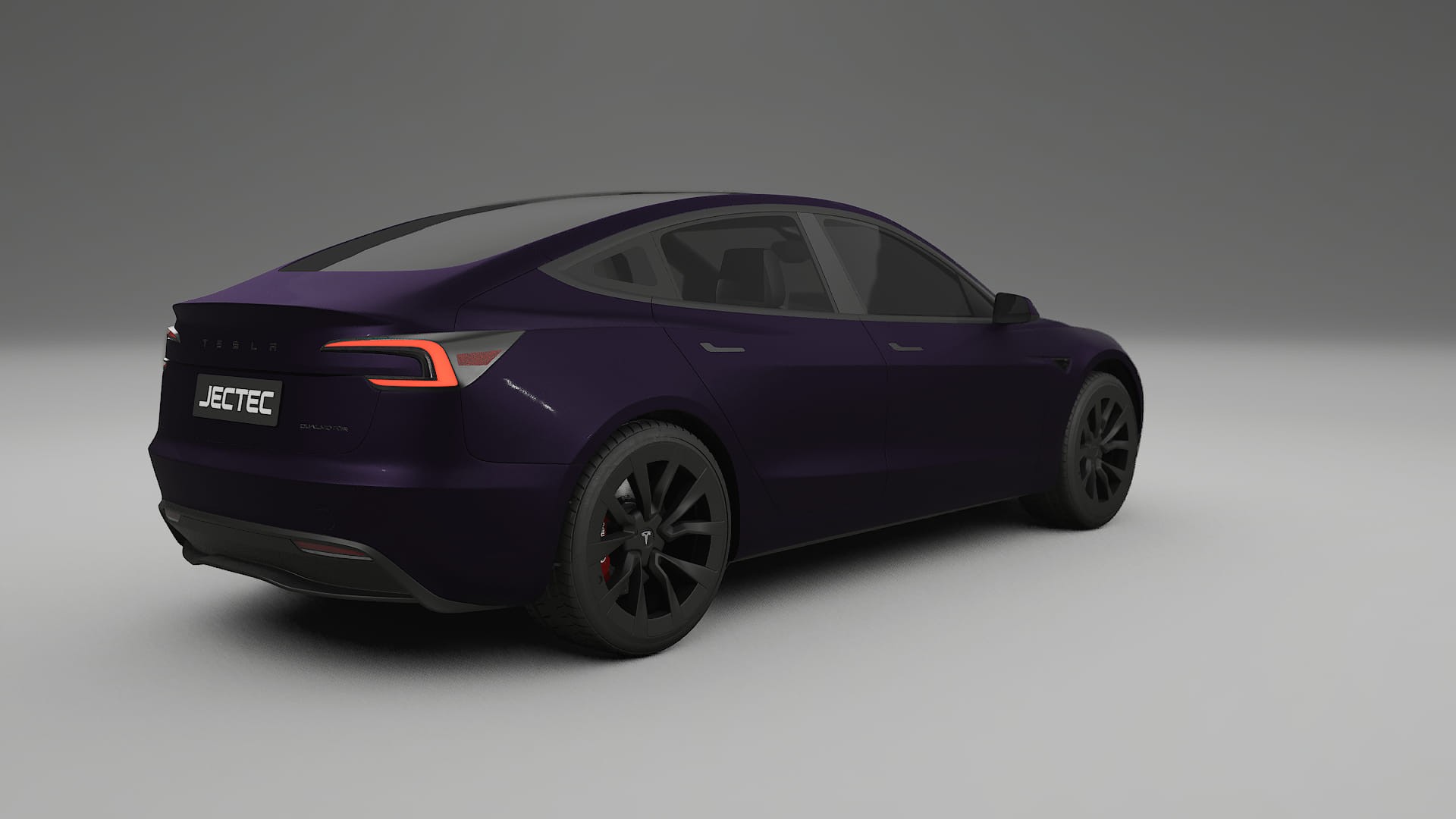 Tesla Model3 Highland PPF Fólie | VIOLET TPU PPF - kompletní pre-cut kit