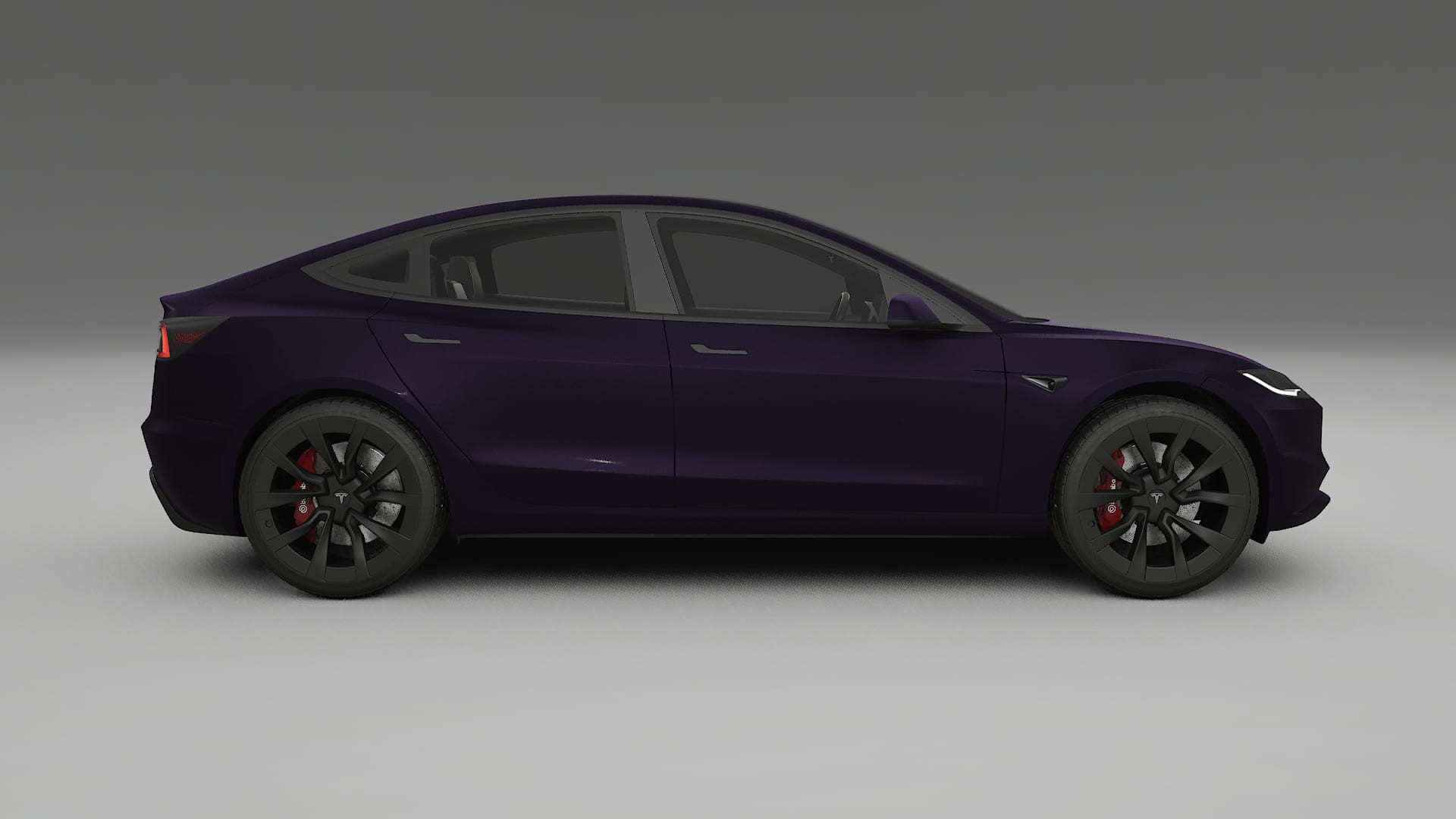 Tesla Model3 Highland PPF Fólie | VIOLET TPU PPF - kompletní pre-cut kit