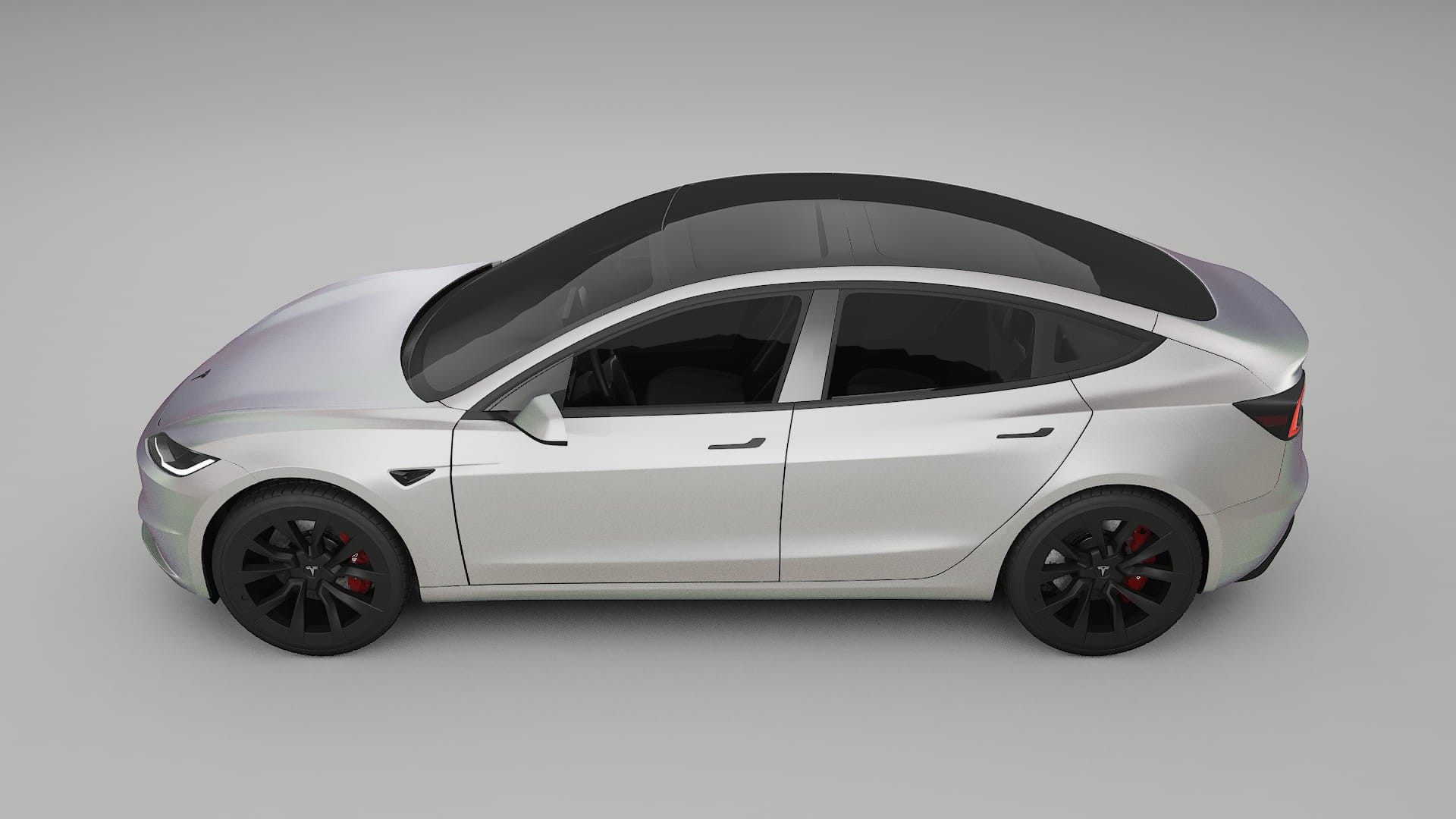 Tesla Model3 Highland PPF Fólie | NEBULA TPU PPF - kompletní pre-cut kit