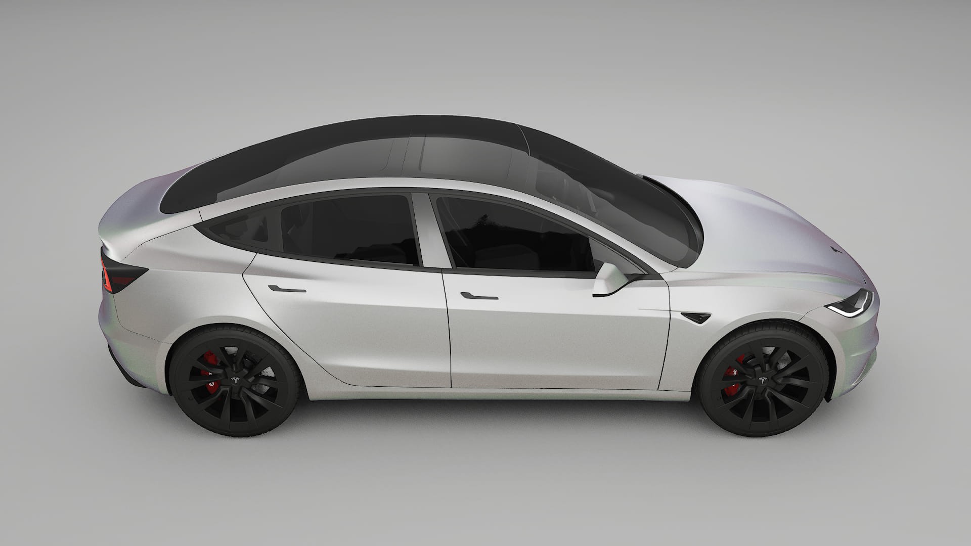 Tesla Model3 Highland PPF Fólie | NEBULA TPU PPF - kompletní pre-cut kit