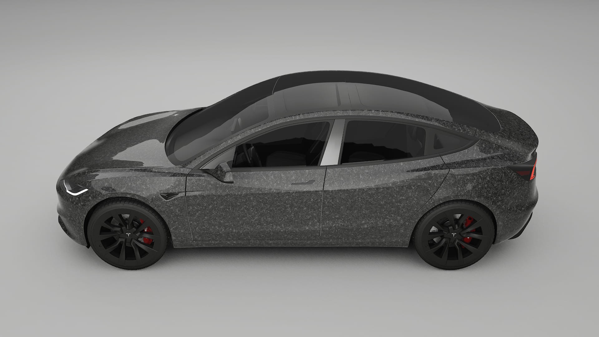 Tesla Model3 Highland PPF Fólie | FORGED S TPU PPF - kompletní pre-cut kit