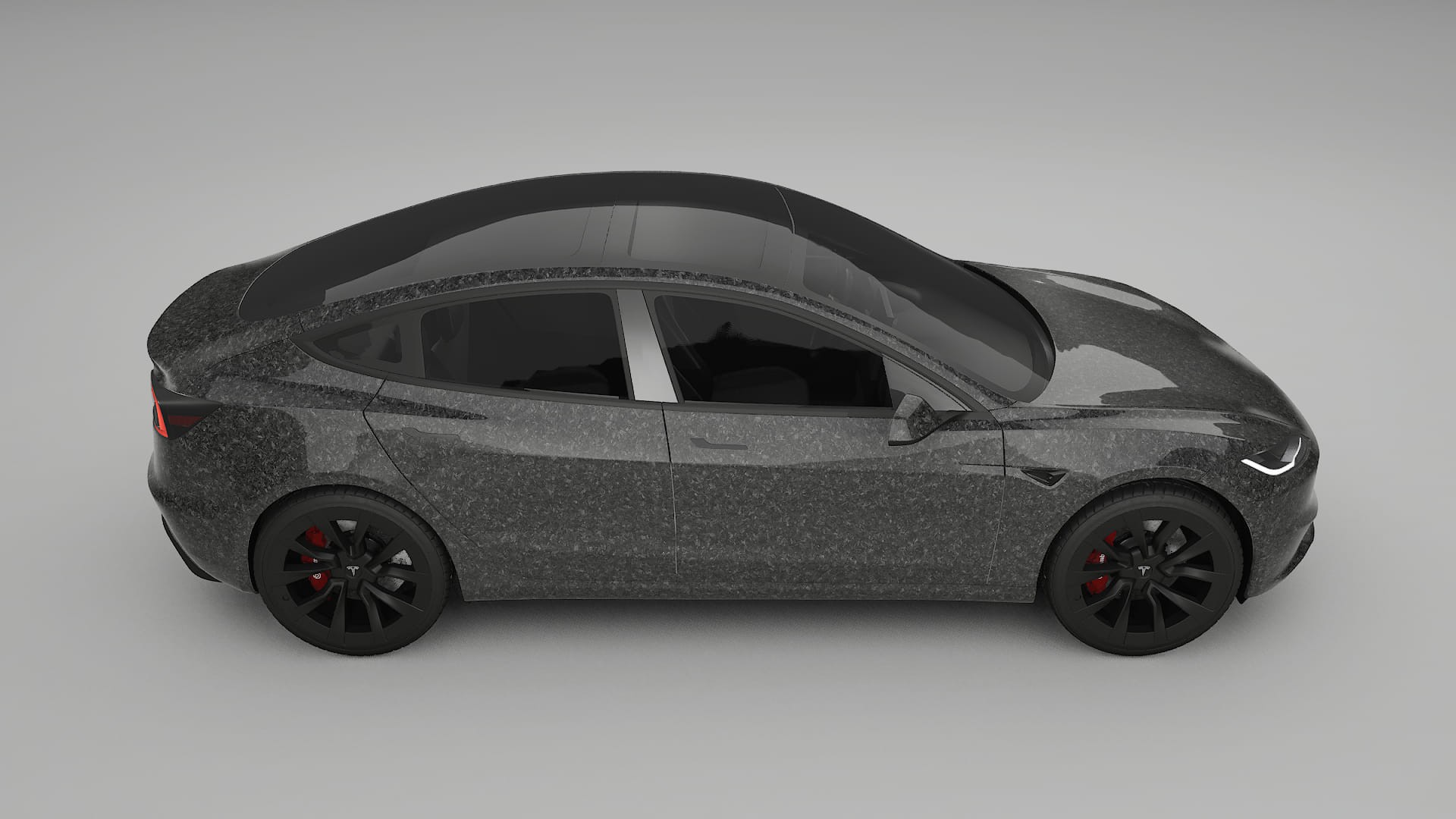 Tesla Model3 Highland PPF Fólie | FORGED S TPU PPF - kompletní pre-cut kit