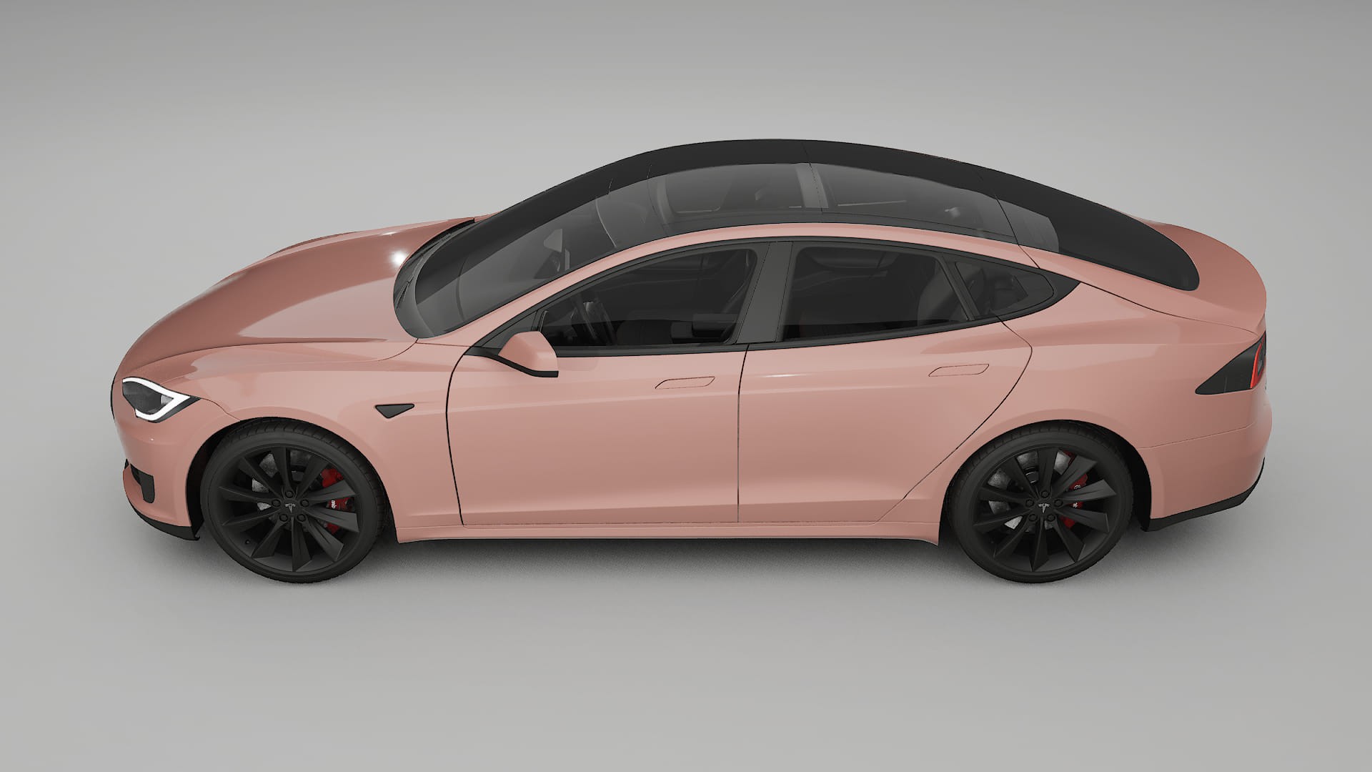 Tesla Model-S PPF Fólie | BLUSH TPU PPF - kompletní pre-cut kit