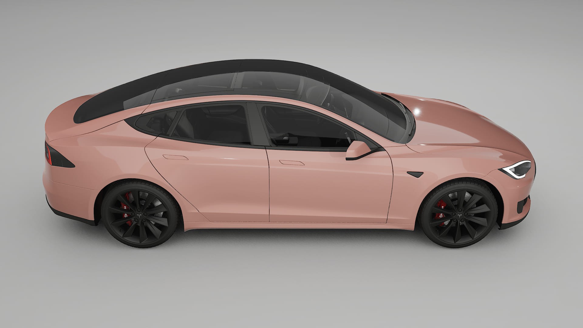 Tesla Model-S PPF Fólie | BLUSH TPU PPF - kompletní pre-cut kit