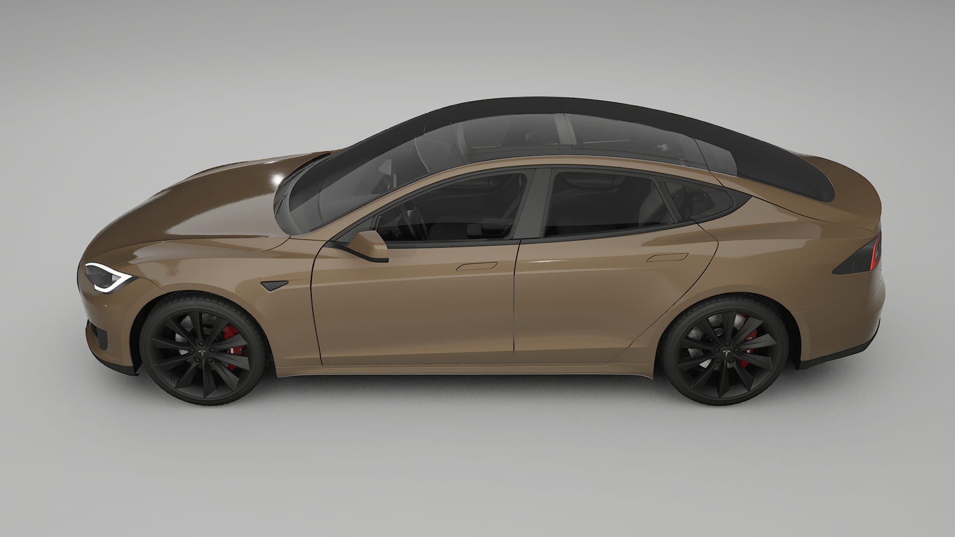 Tesla Model-S PPF Fólie | SAHARA TPU PPF - kompletní pre-cut kit