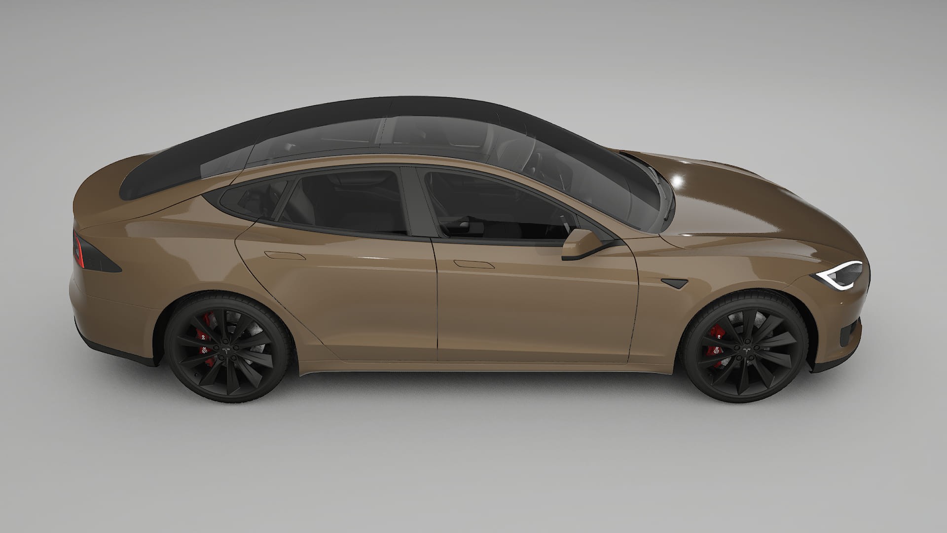 Tesla Model-S PPF Fólie | SAHARA TPU PPF - kompletní pre-cut kit