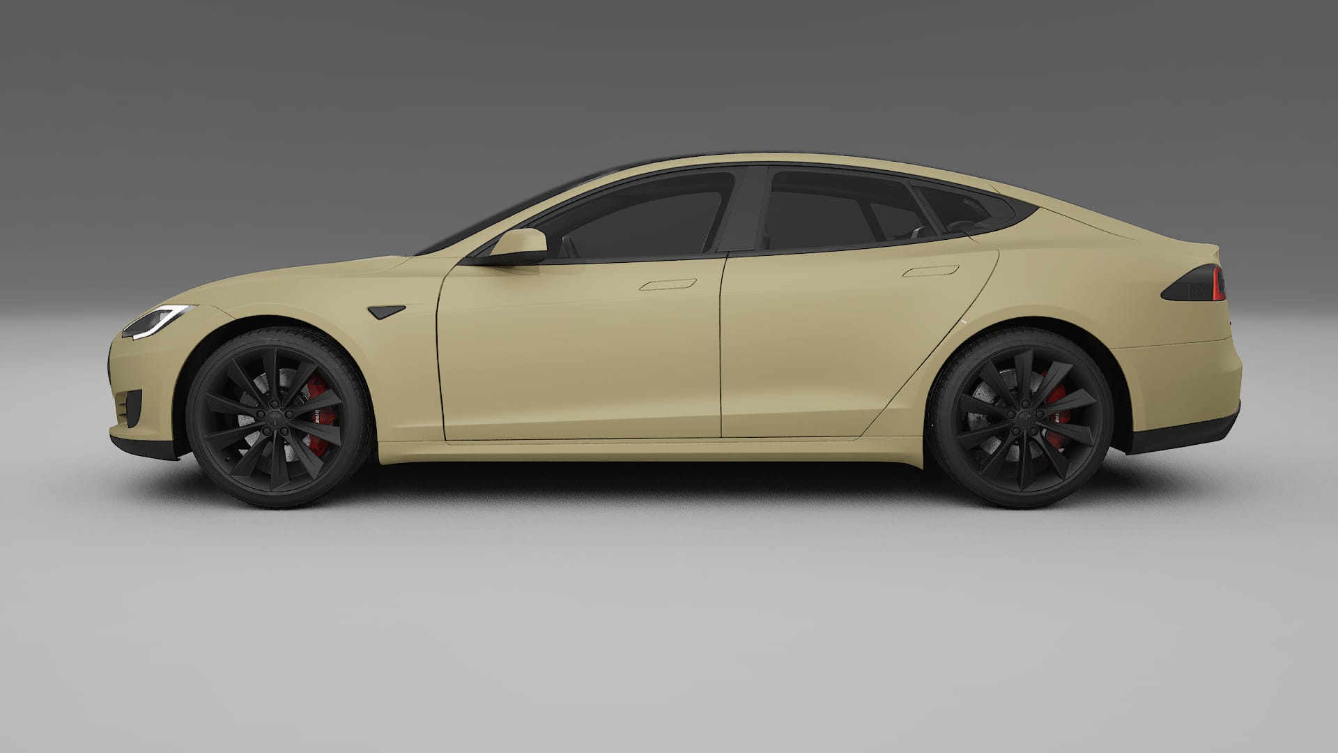 Tesla Model-S PPF Fólie | SAND TPU PPF - kompletní pre-cut kit