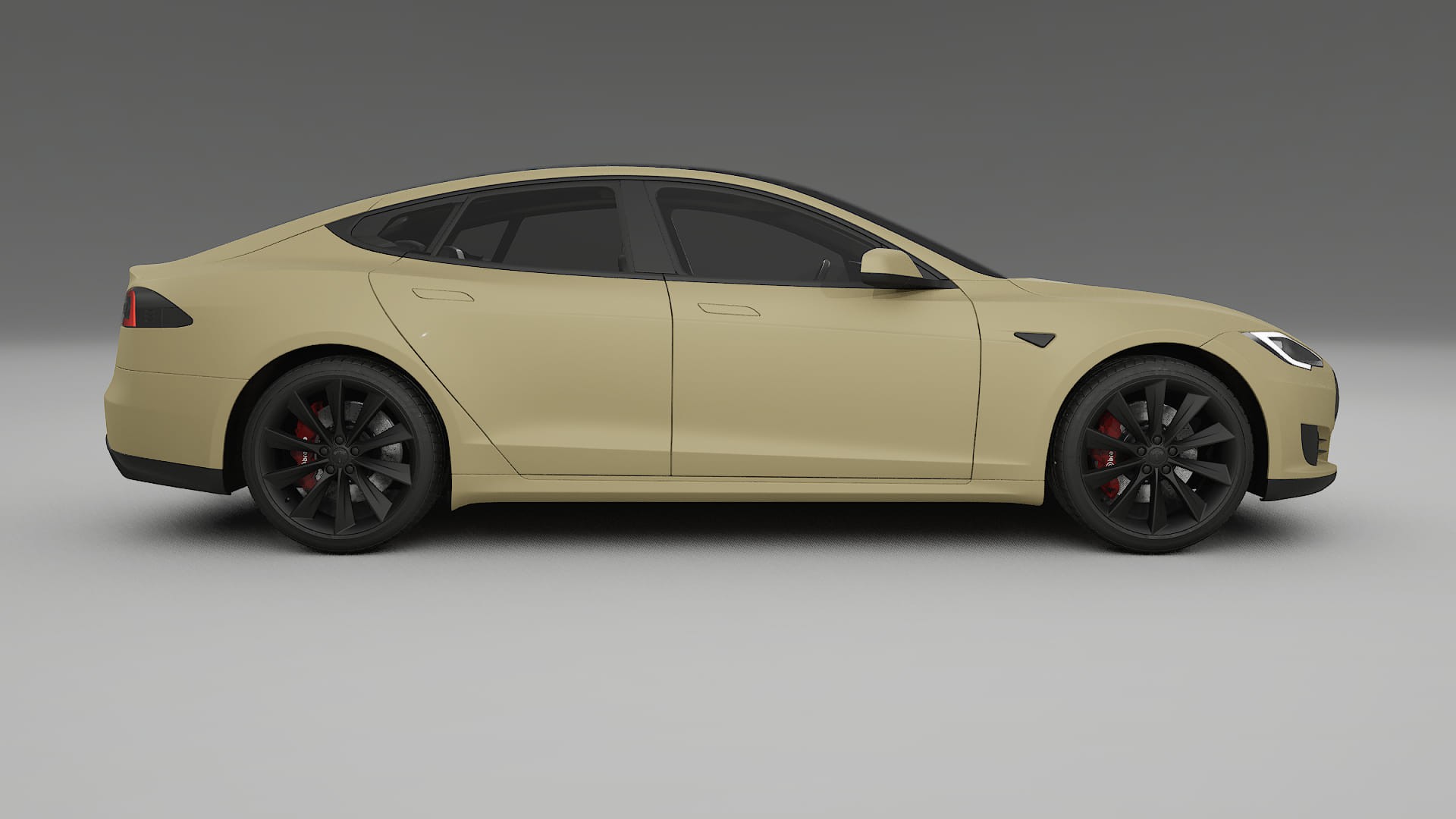 Tesla Model-S PPF Fólie | SAND TPU PPF - kompletní pre-cut kit