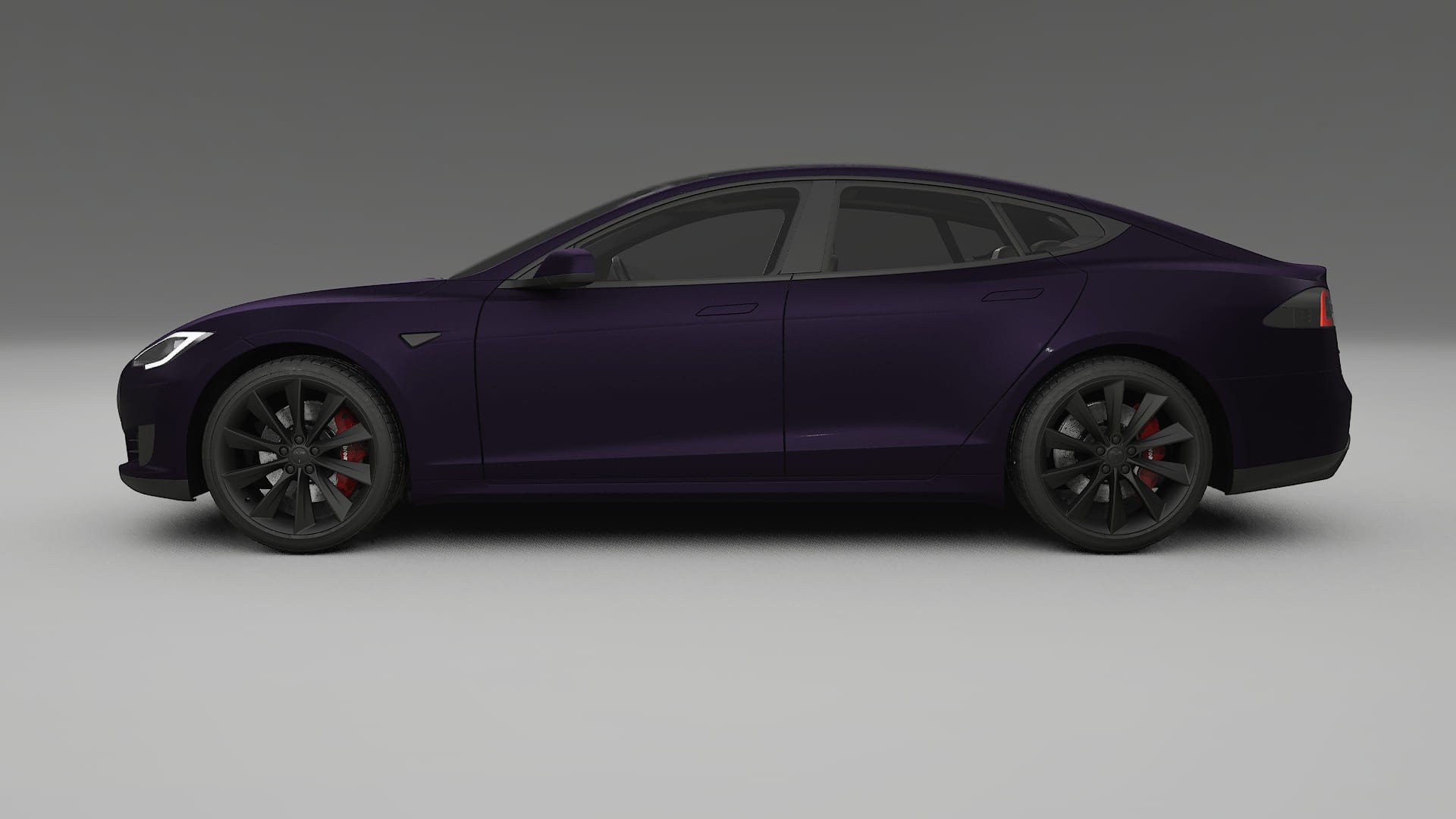 Tesla Model-S PPF Fólie | VIOLET TPU PPF - kompletní pre-cut kit