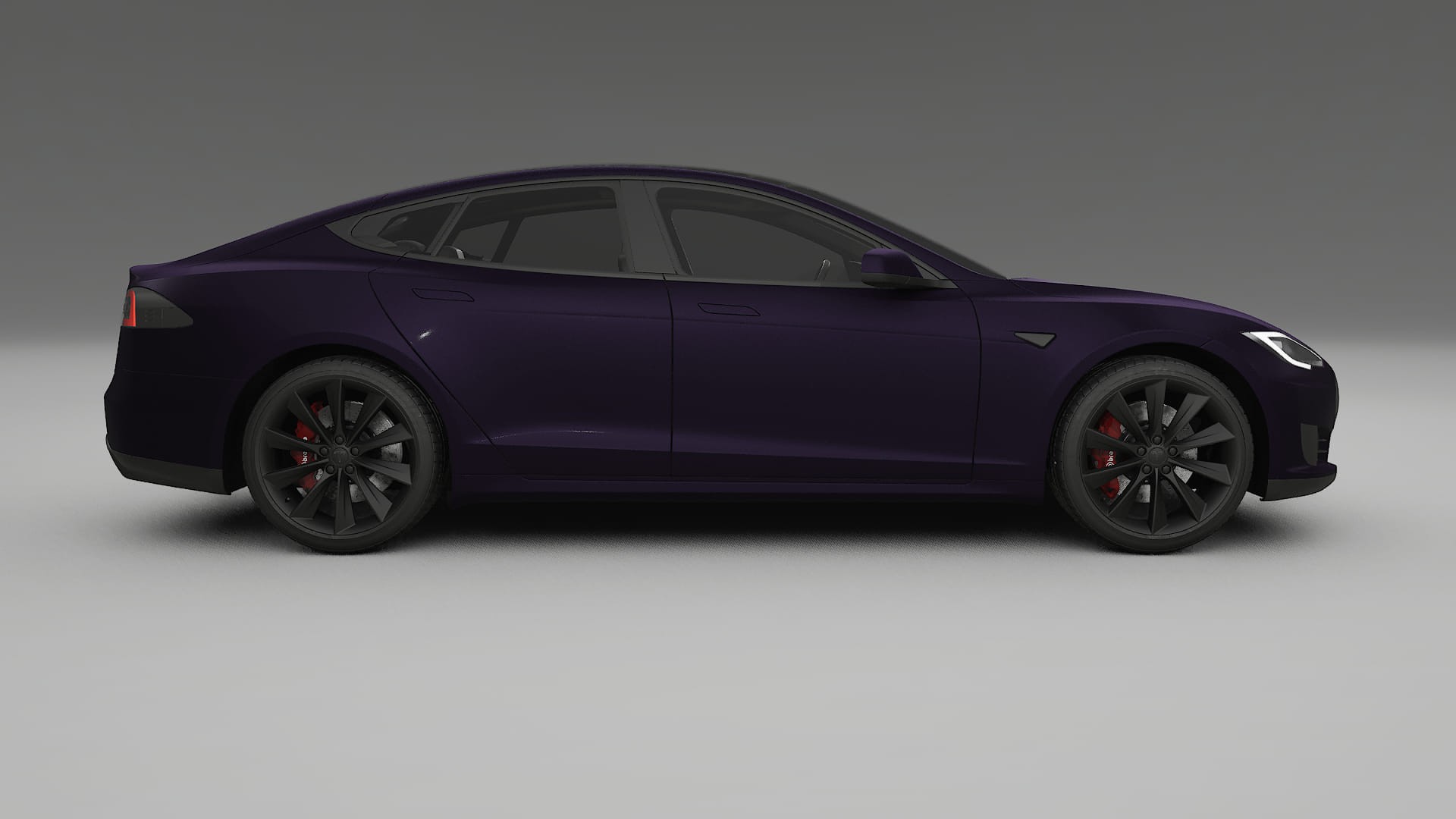 Tesla Model-S PPF Fólie | VIOLET TPU PPF - kompletní pre-cut kit