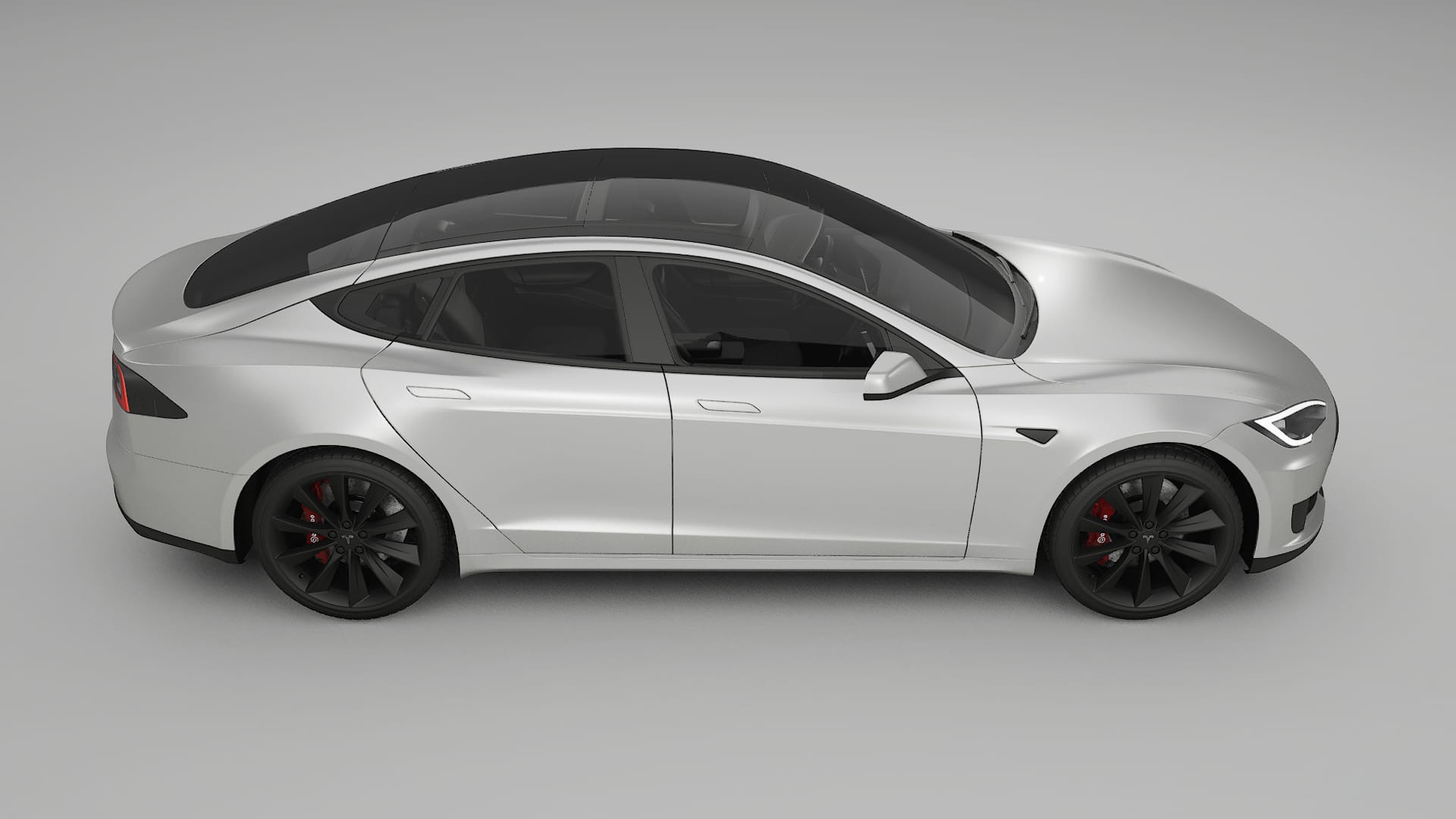 Tesla Model-S PPF Fólie | OPAL TPU PPF - kompletní pre-cut kit