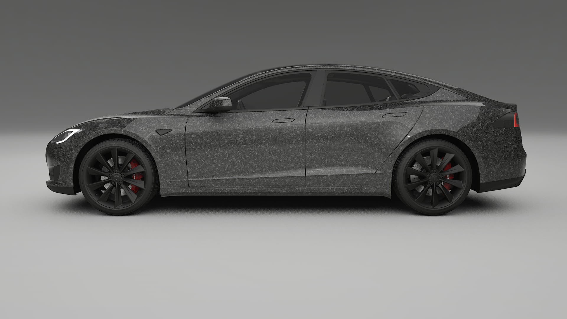 Tesla Model-S PPF Fólie | FORGED S TPU PPF - kompletní pre-cut kit