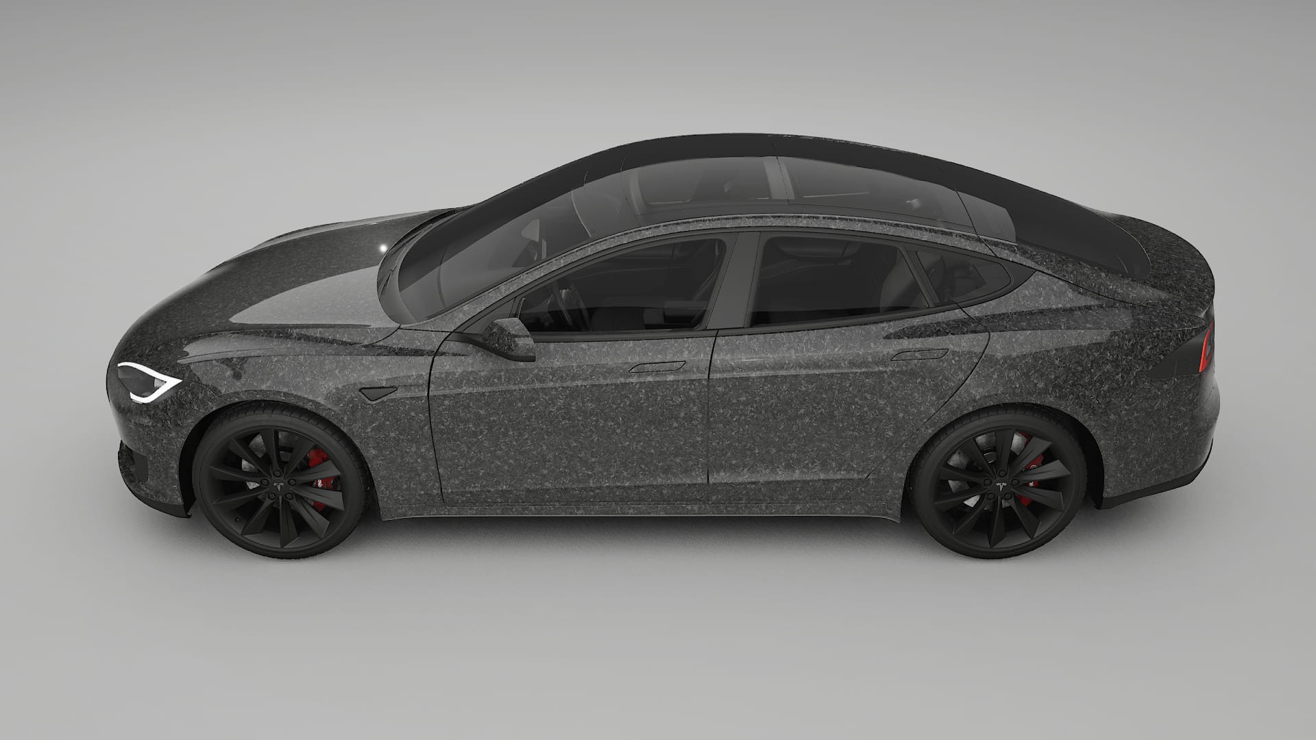 Tesla Model-S PPF Fólie | FORGED S TPU PPF - kompletní pre-cut kit