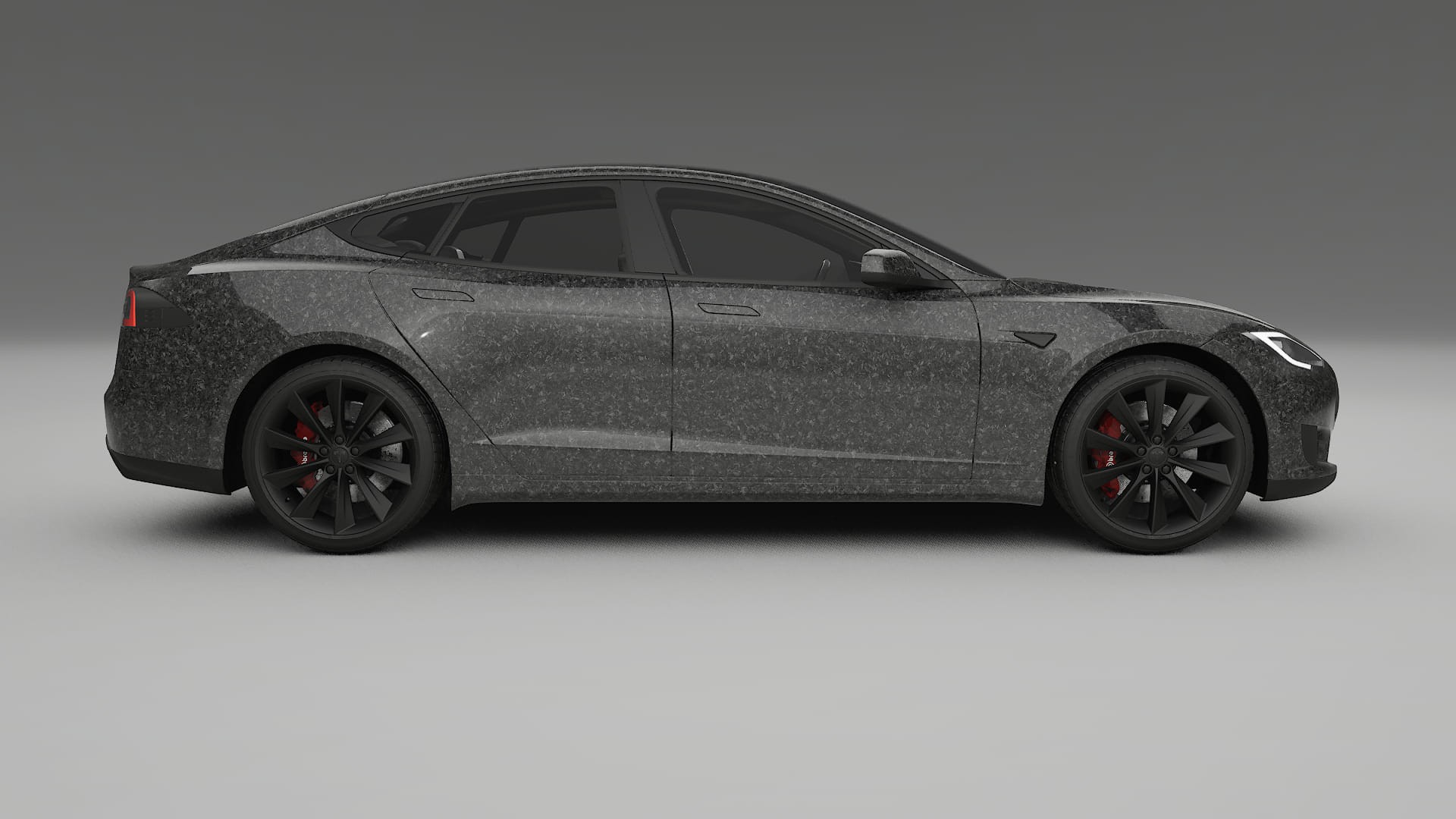 Tesla Model-S PPF Fólie | FORGED S TPU PPF - kompletní pre-cut kit