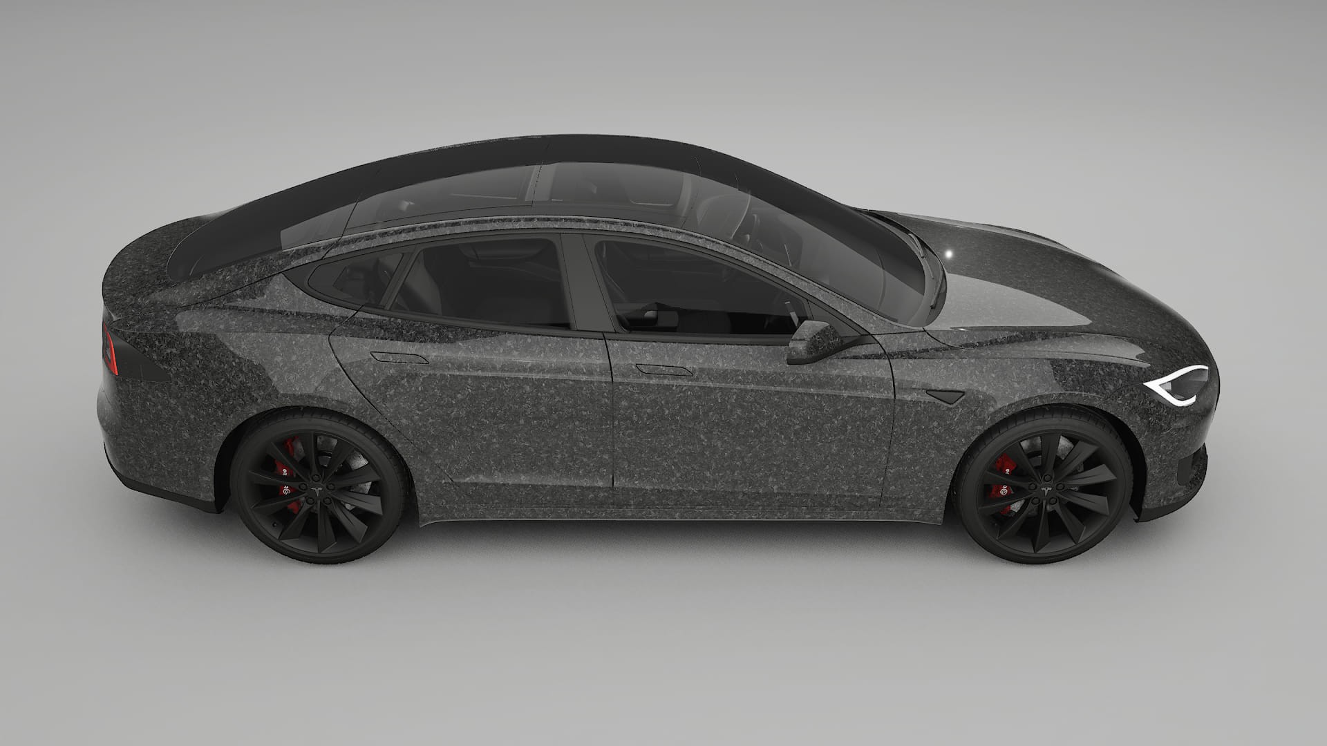 Tesla Model-S PPF Fólie | FORGED S TPU PPF - kompletní pre-cut kit