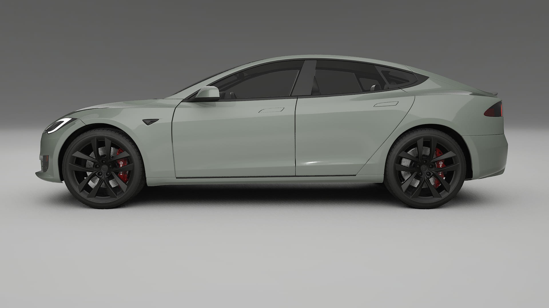 Tesla Model-S Refresh PPF Fólie | SLATE TPU PPF - kompletní pre-cut kit