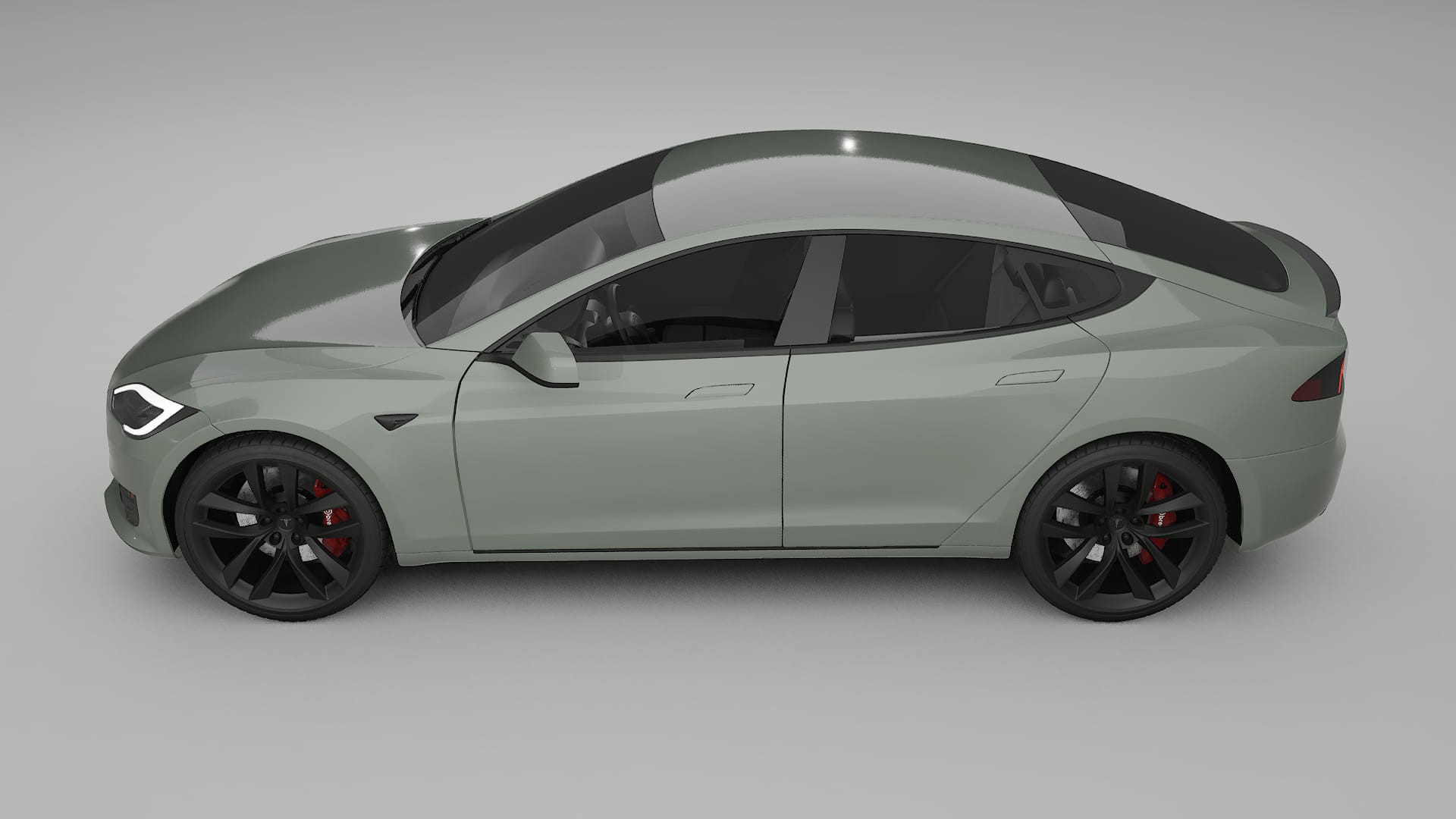 Tesla Model-S Refresh PPF Fólie | SLATE TPU PPF - kompletní pre-cut kit