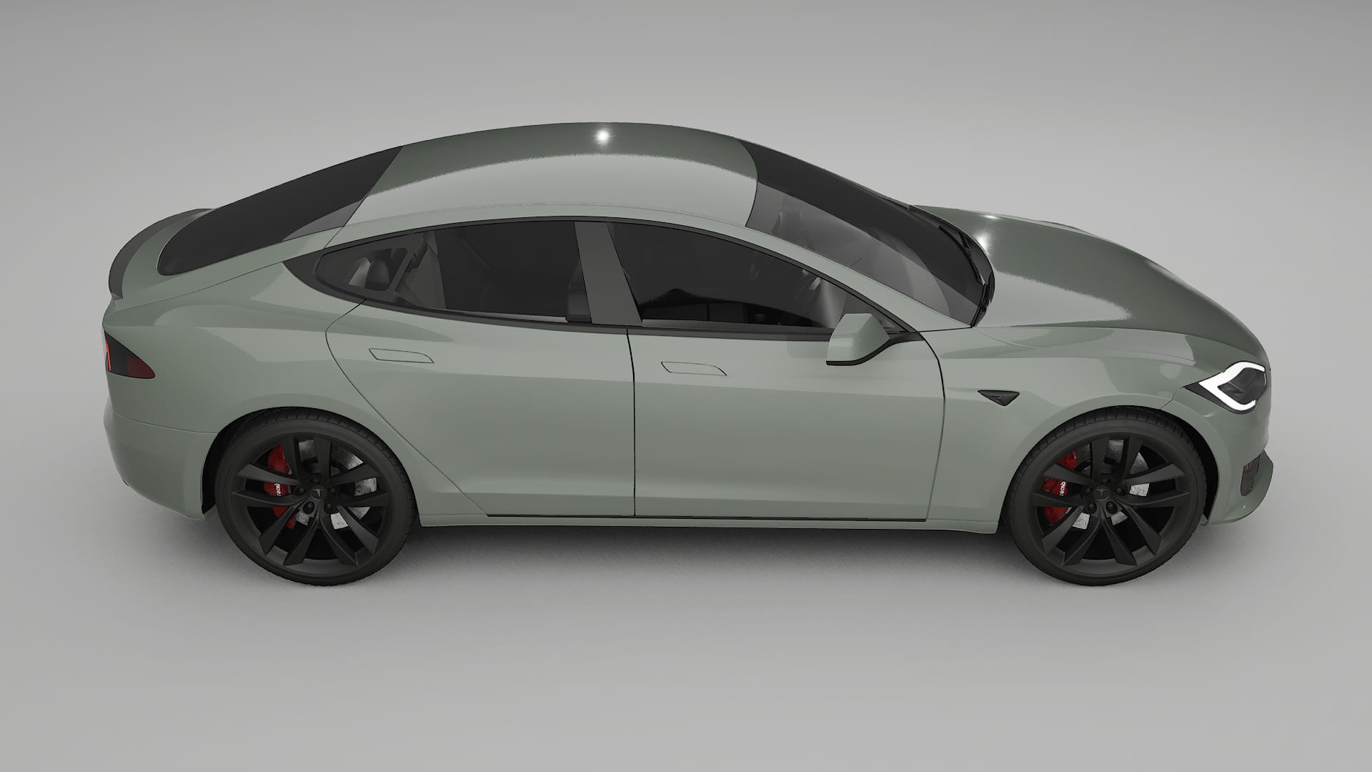 Tesla Model-S Refresh PPF Fólie | SLATE TPU PPF - kompletní pre-cut kit