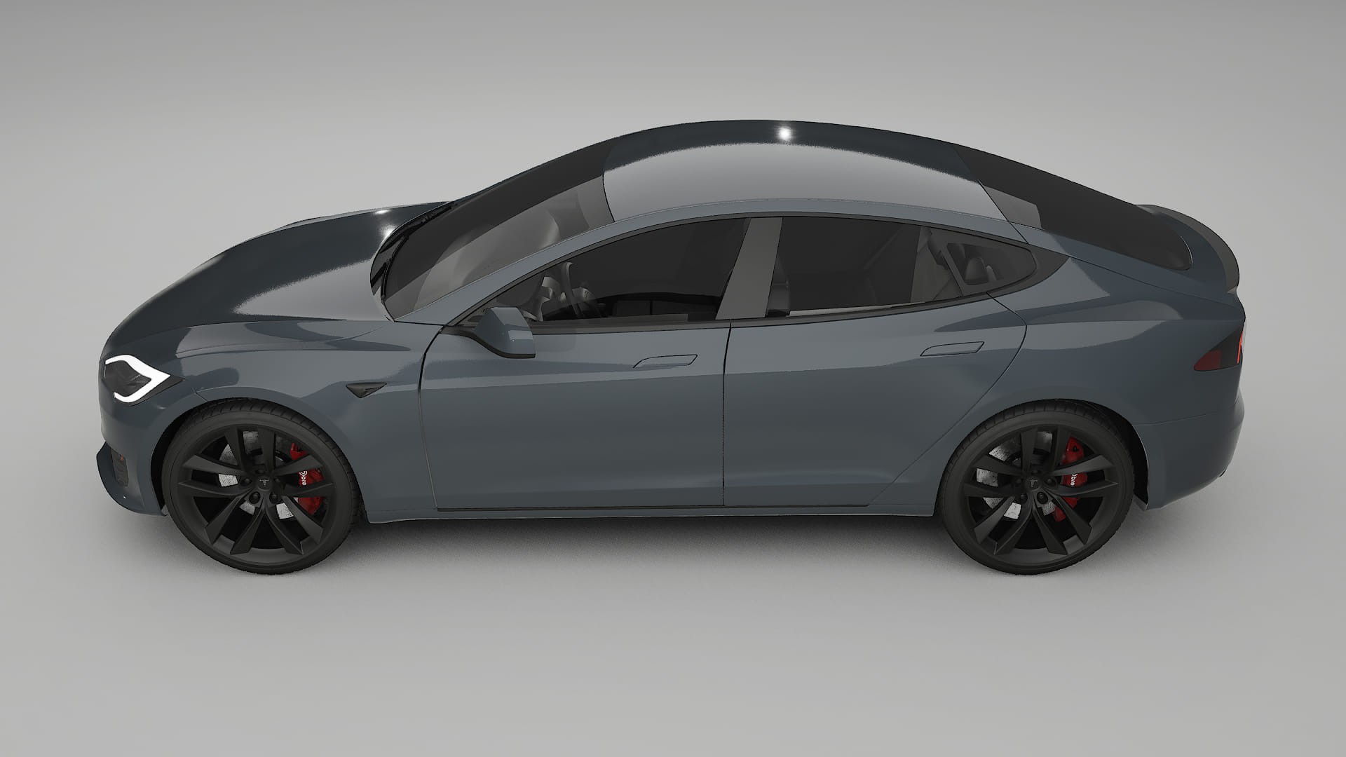 Tesla Model-S Refresh PPF Fólie | GRANITE TPU PPF - kompletní pre-cut kit