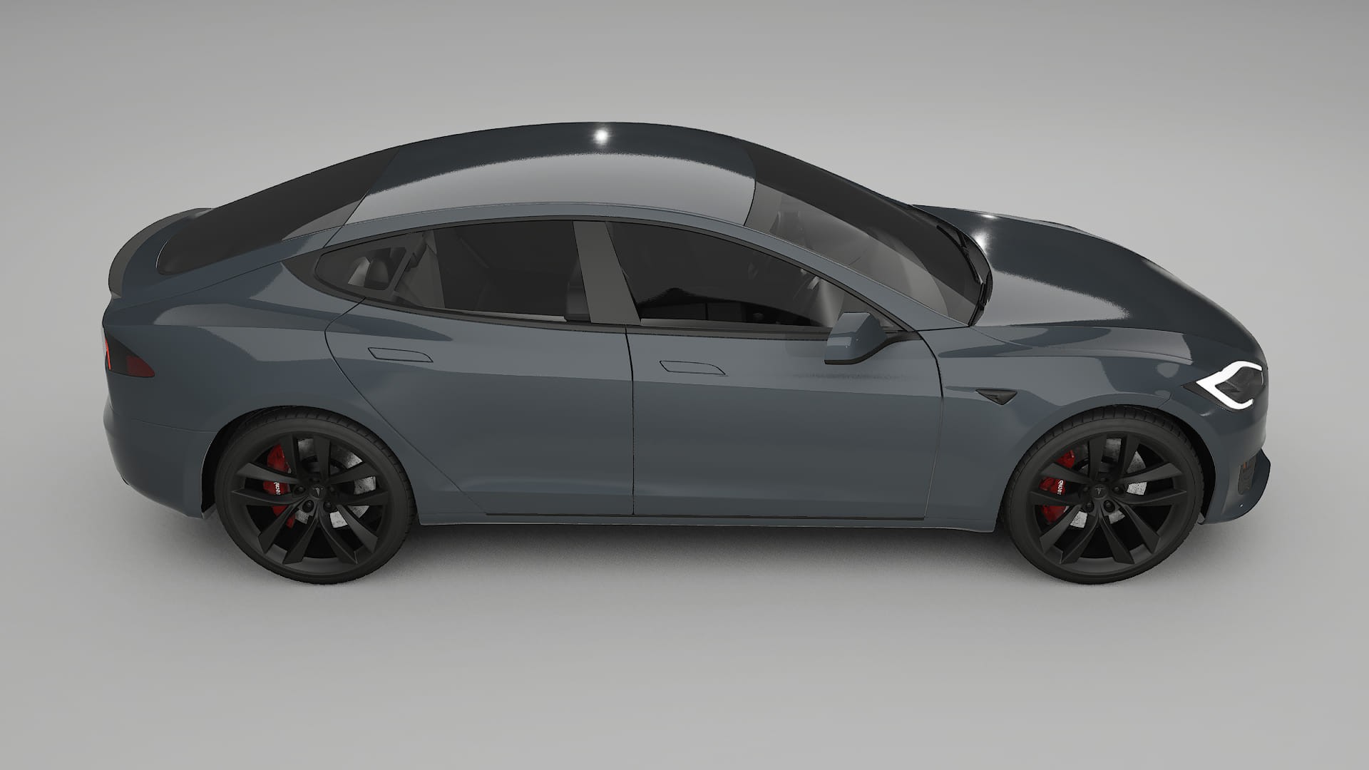 Tesla Model-S Refresh PPF Fólie | GRANITE TPU PPF - kompletní pre-cut kit