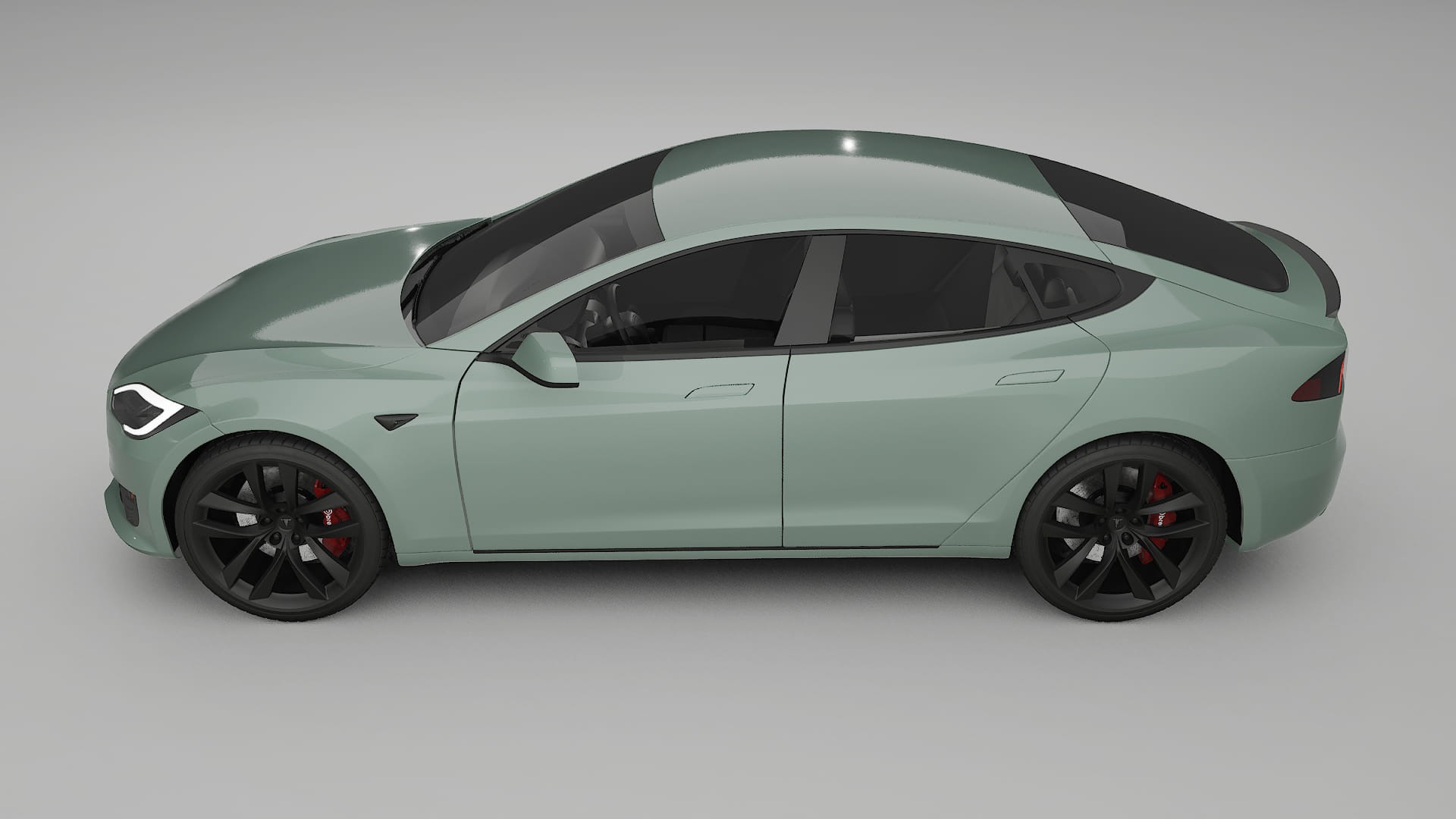 Tesla Model-S Refresh PPF Fólie | CINDER TPU PPF - kompletní pre-cut kit