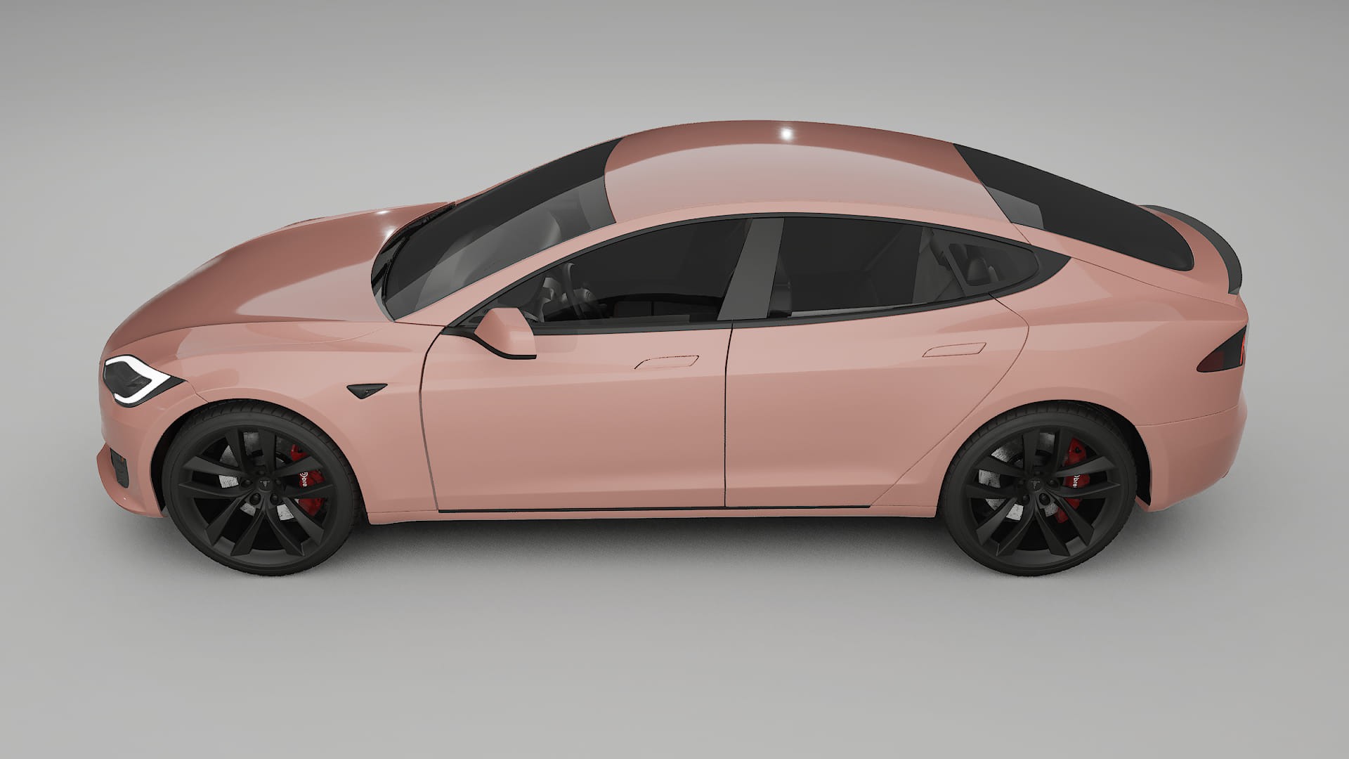Tesla Model-S Refresh PPF Fólie | BLUSH TPU PPF - kompletní pre-cut kit