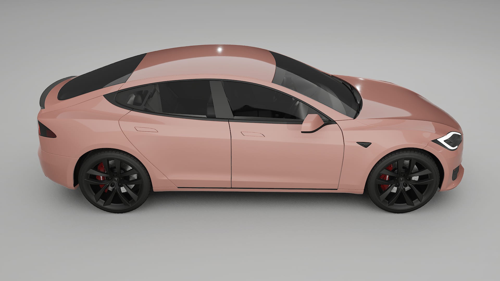 Tesla Model-S Refresh PPF Fólie | BLUSH TPU PPF - kompletní pre-cut kit