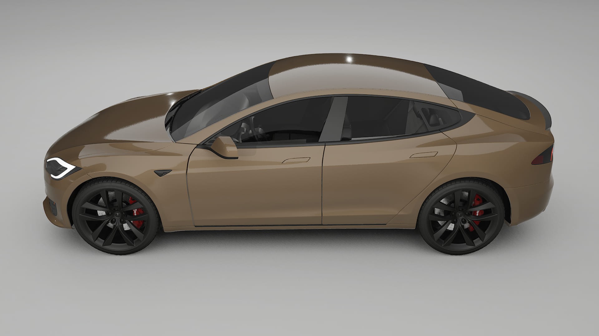 Tesla Model-S Refresh PPF Fólie | SAHARA TPU PPF - kompletní pre-cut kit