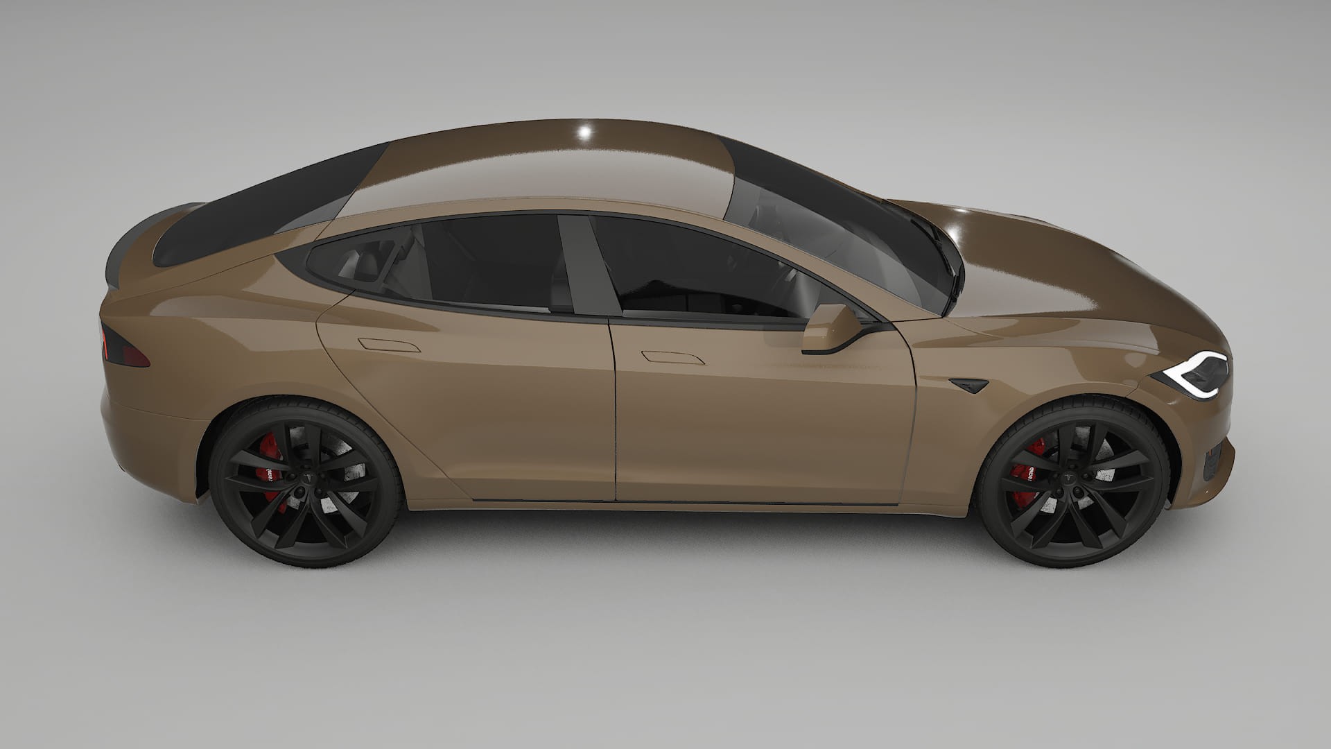 Tesla Model-S Refresh PPF Fólie | SAHARA TPU PPF - kompletní pre-cut kit