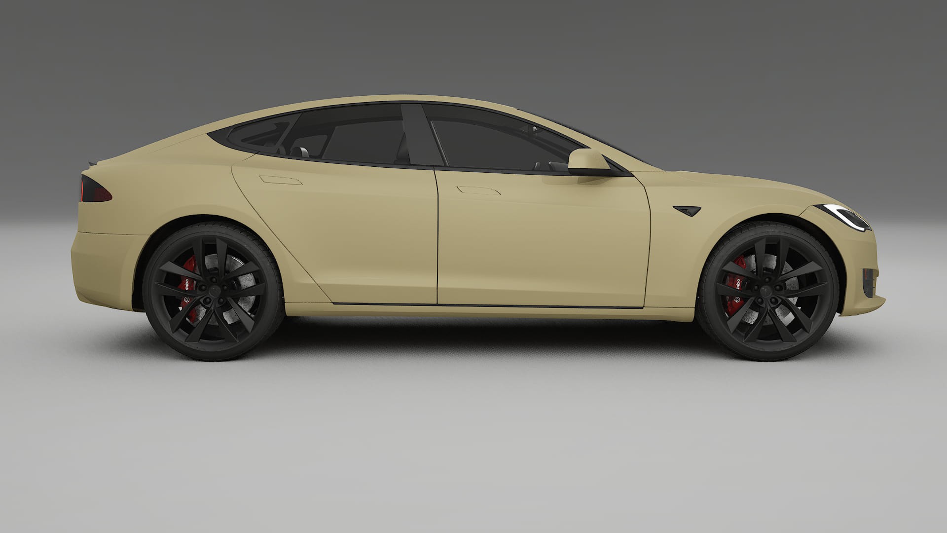 Tesla Model-S Refresh PPF Fólie | SAND TPU PPF - kompletní pre-cut kit