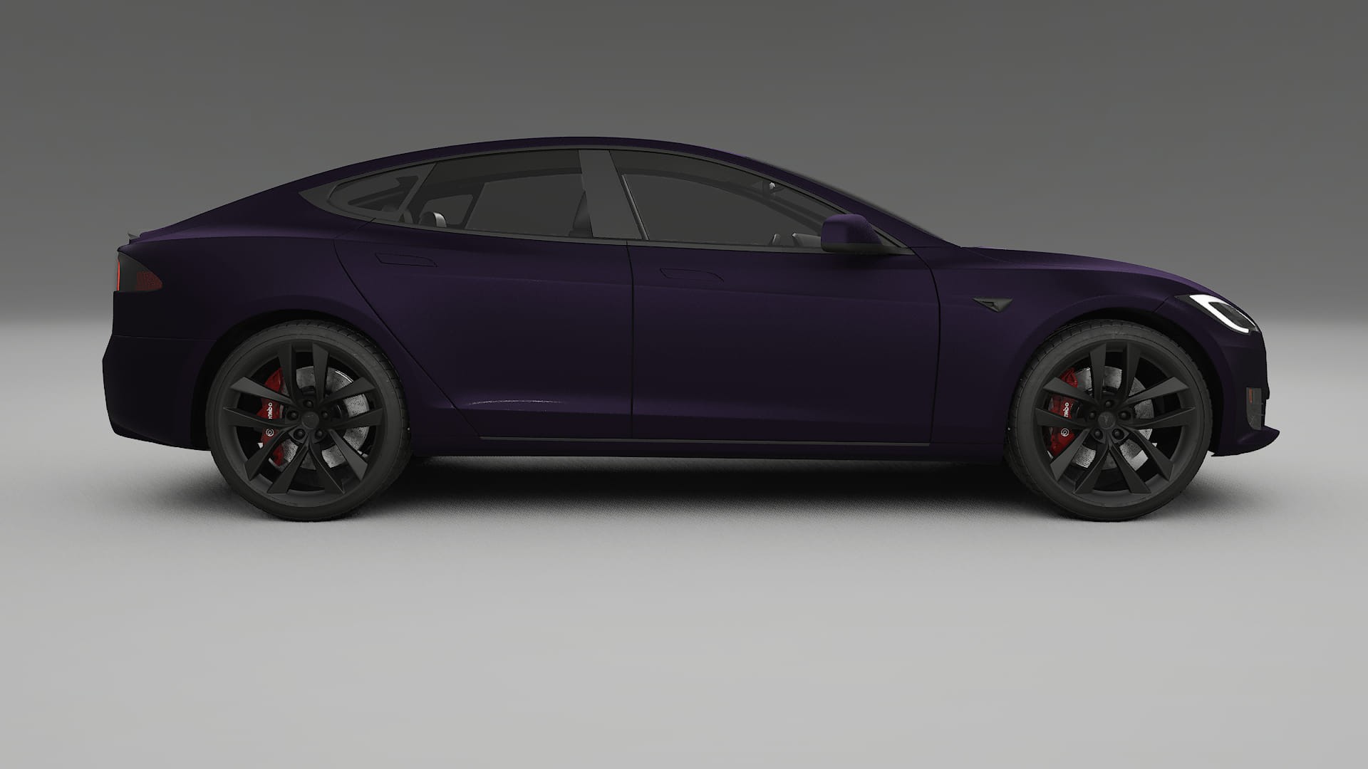 Tesla Model-S Refresh PPF Fólie | VIOLET TPU PPF - kompletní pre-cut kit