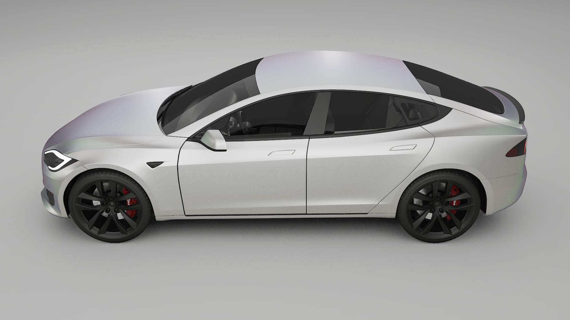 Tesla Model-S Refresh PPF Fólie | NEBULA TPU PPF - kompletní pre-cut kit