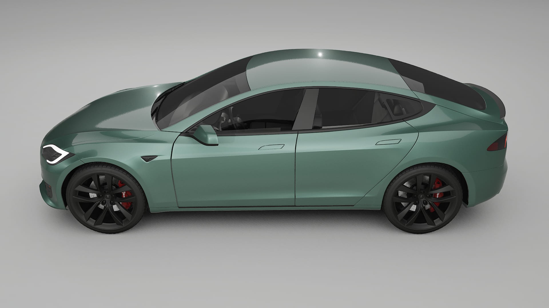 Tesla Model-S Refresh PPF Fólie | EVERGREEN TPU PPF - kompletní pre-cut kit