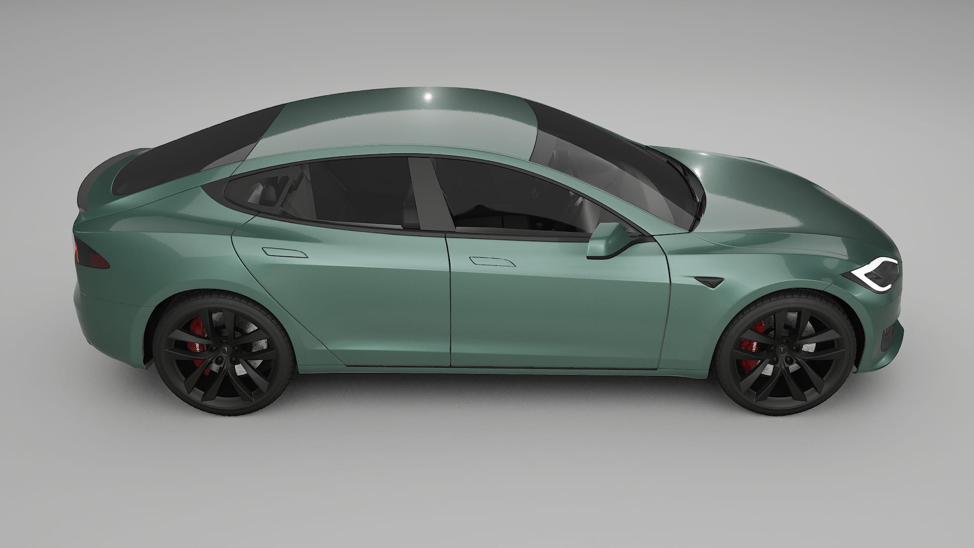 Tesla Model-S Refresh PPF Fólie | EVERGREEN TPU PPF - kompletní pre-cut kit