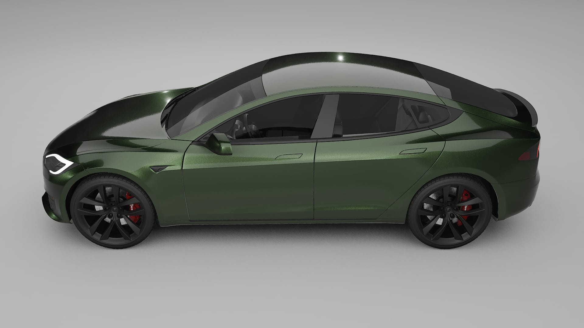 Tesla Model-S Refresh PPF Fólie | LAGOON TPU PPF - kompletní pre-cut kit