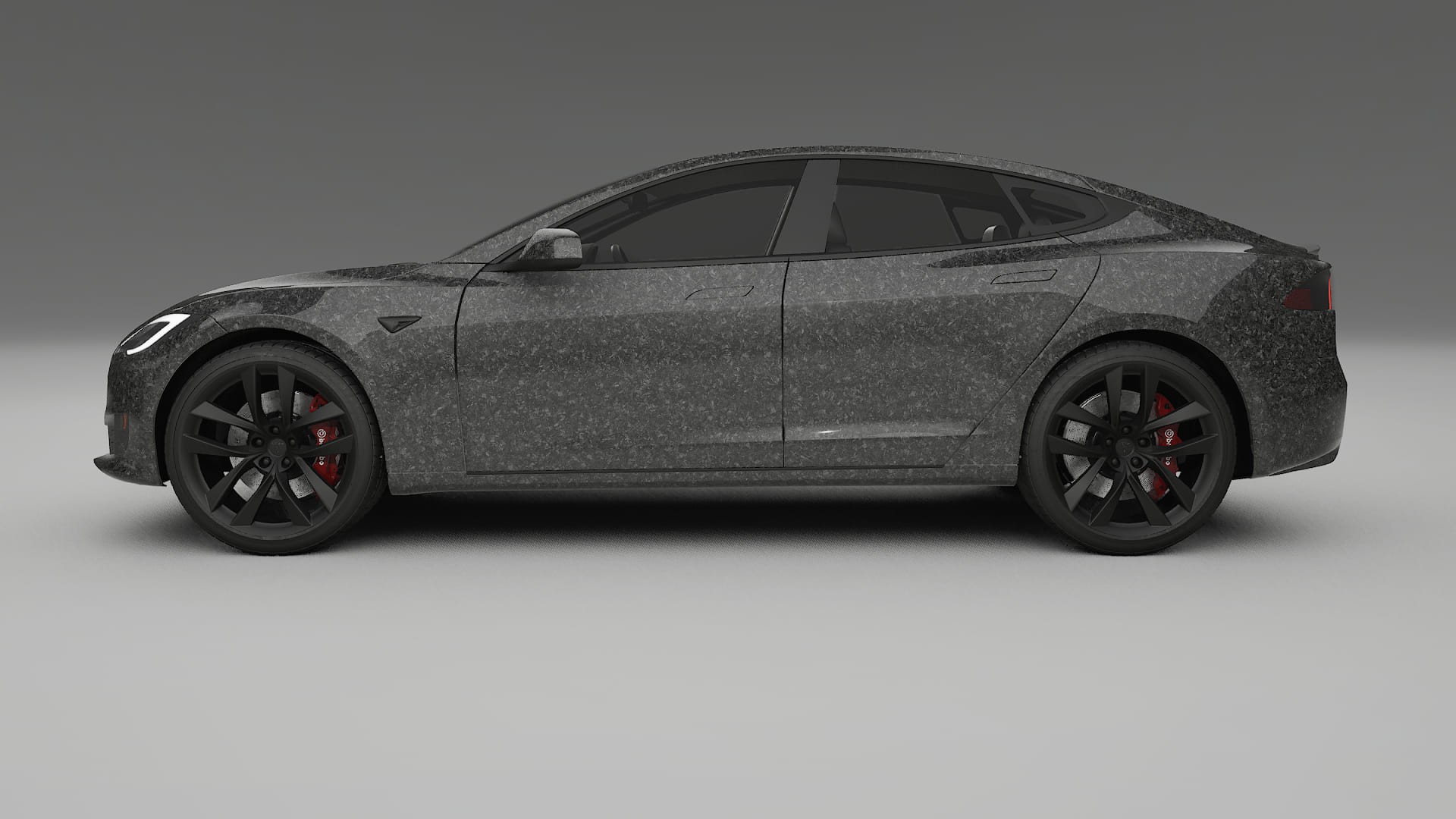 Tesla Model-S Refresh PPF Fólie | FORGED S TPU PPF - kompletní pre-cut kit