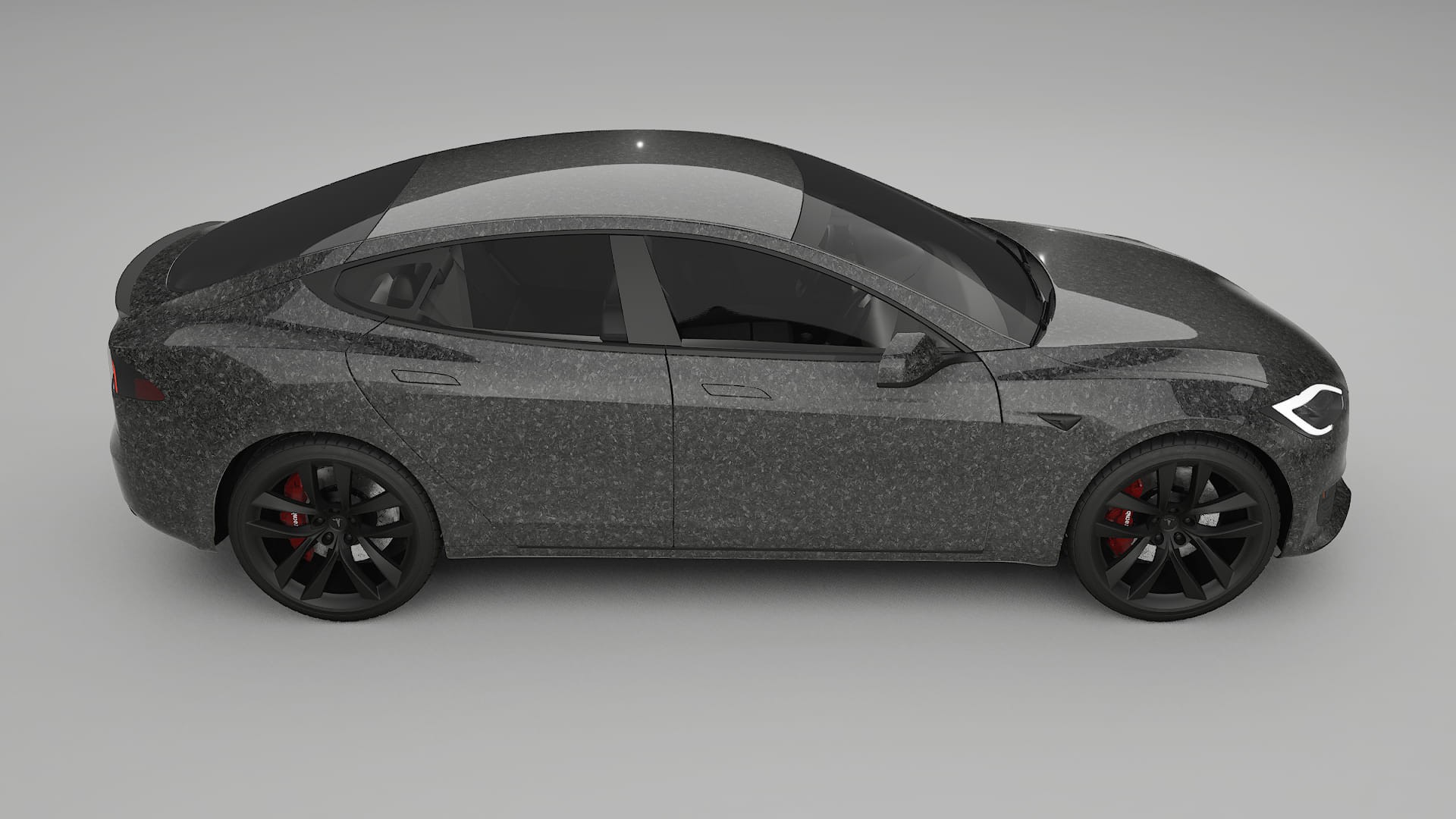 Tesla Model-S Refresh PPF Fólie | FORGED S TPU PPF - kompletní pre-cut kit