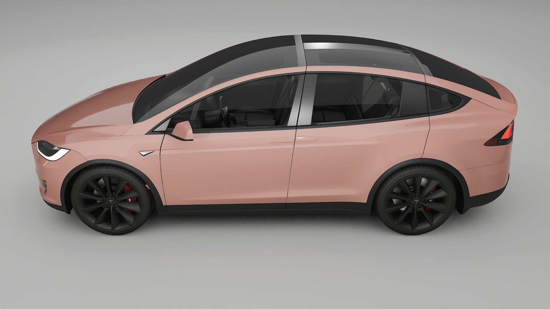 Tesla Model-X PPF Fólie | BLUSH TPU PPF - kompletní pre-cut kit