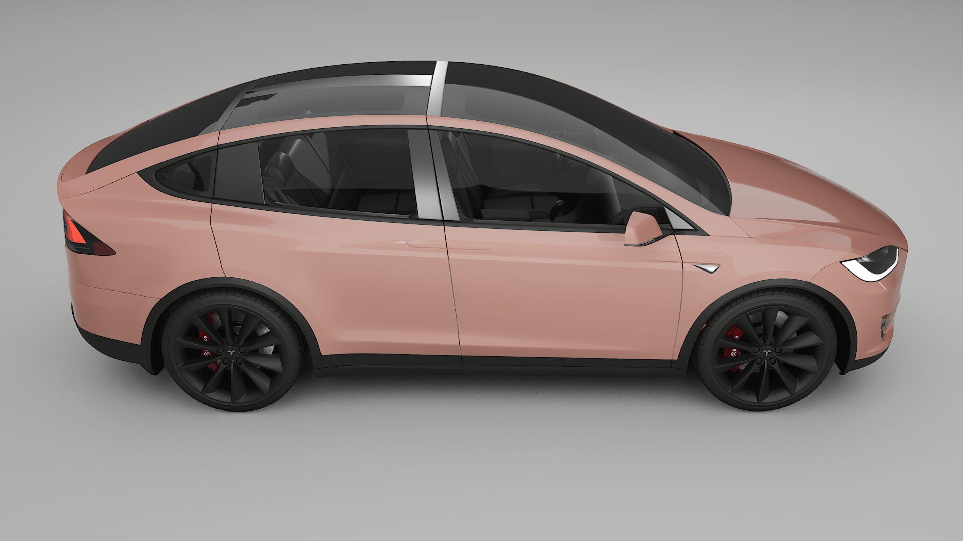 Tesla Model-X PPF Fólie | BLUSH TPU PPF - kompletní pre-cut kit