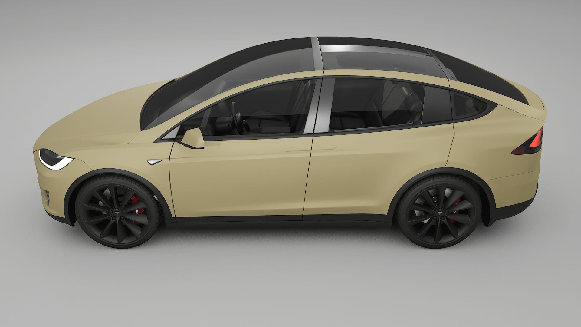 Tesla Model-X PPF Fólie | SAND TPU PPF - kompletní pre-cut kit