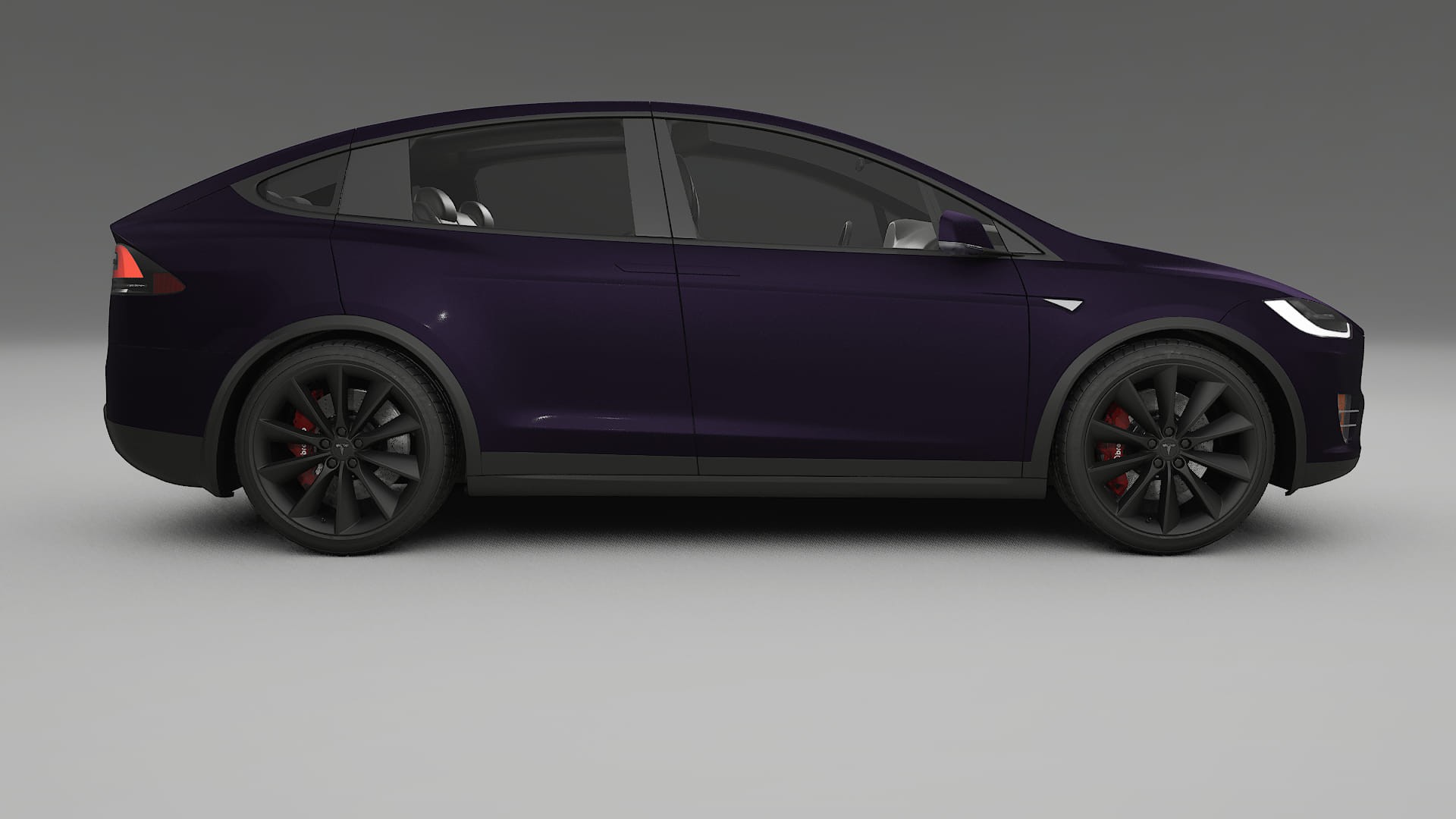 Tesla Model-X PPF Fólie | VIOLET TPU PPF - kompletní pre-cut kit
