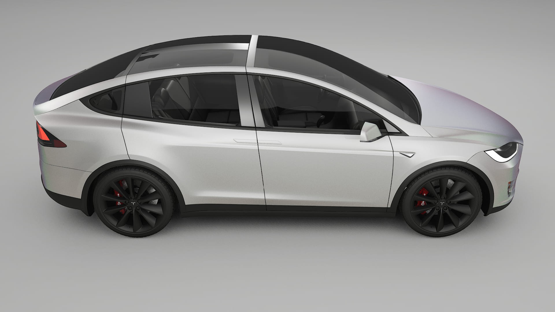 Tesla Model-X PPF Fólie | NEBULA TPU PPF - kompletní pre-cut kit