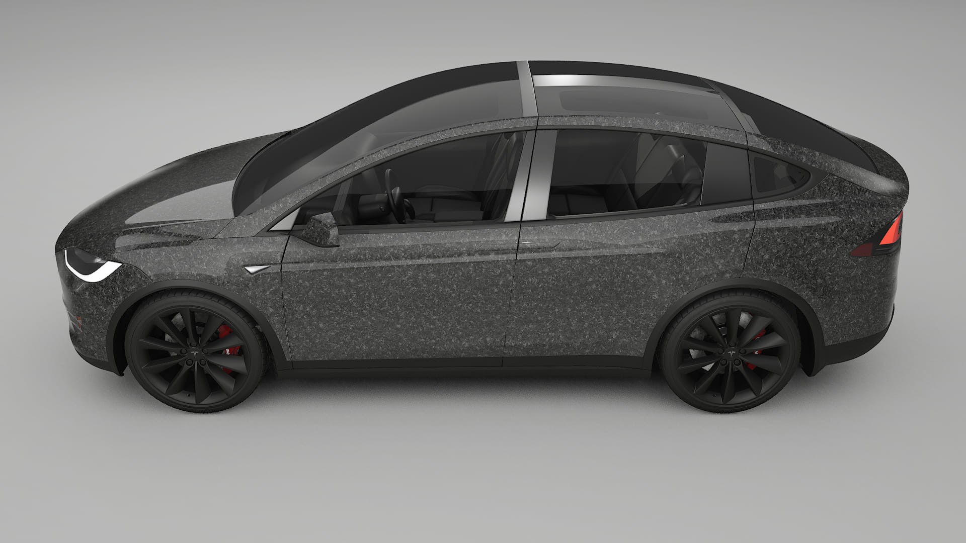 Tesla Model-X PPF Fólie | FORGED S TPU PPF - kompletní pre-cut kit